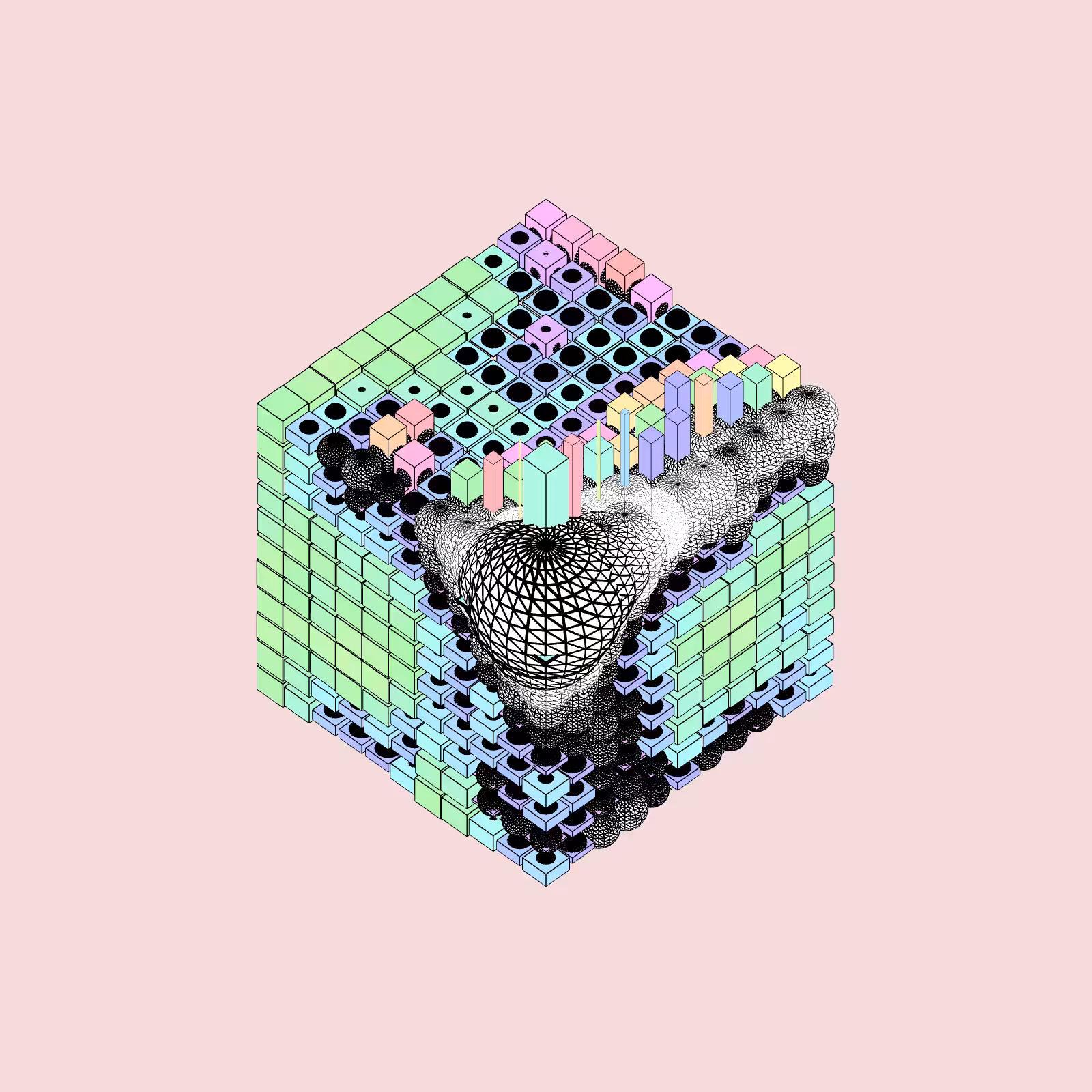 Drip Cube #23