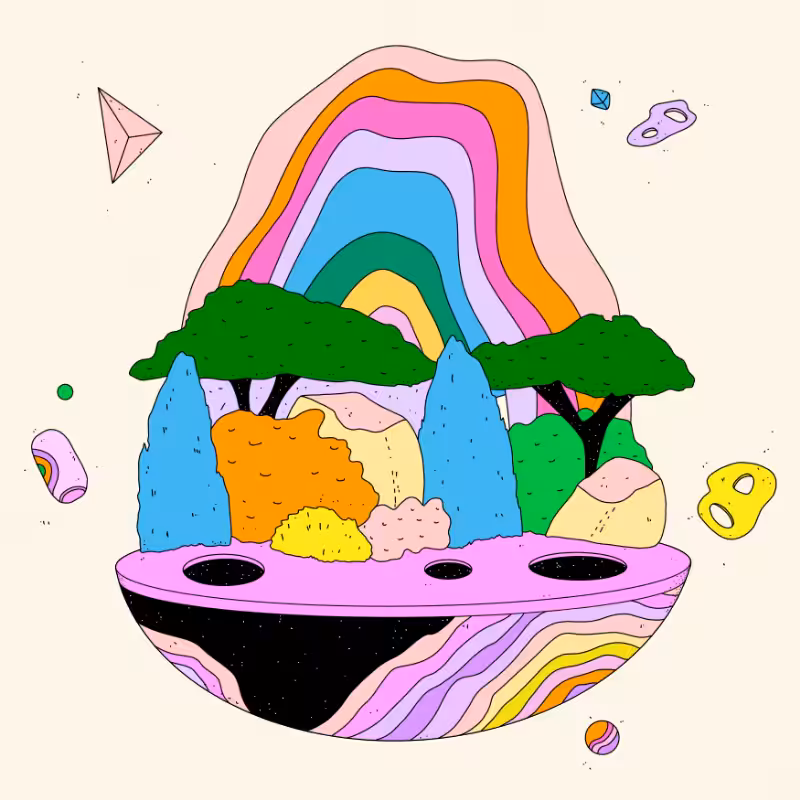 🌈🌴🪐 #201