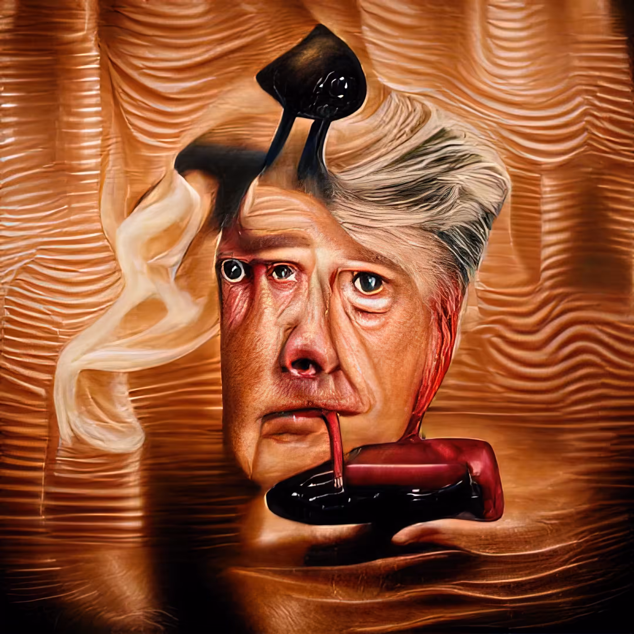 An AI Portrait of David Lynch