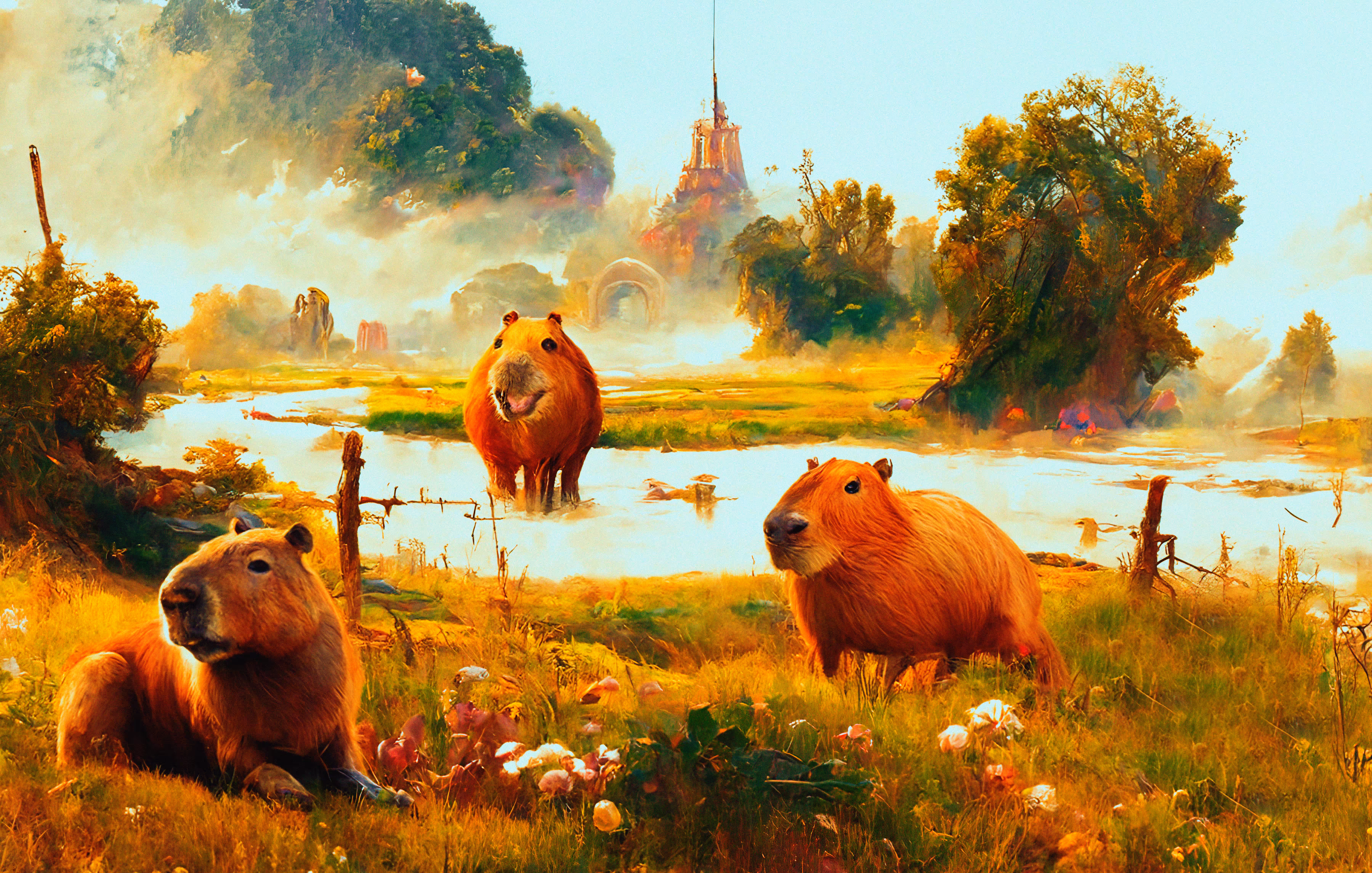 Capybara's Paradise
