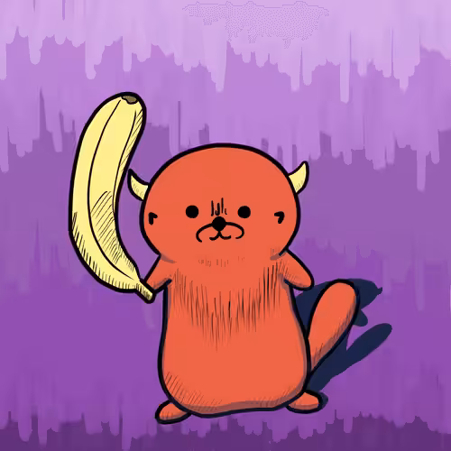 Luck O Rakko Monster #3 banana oni