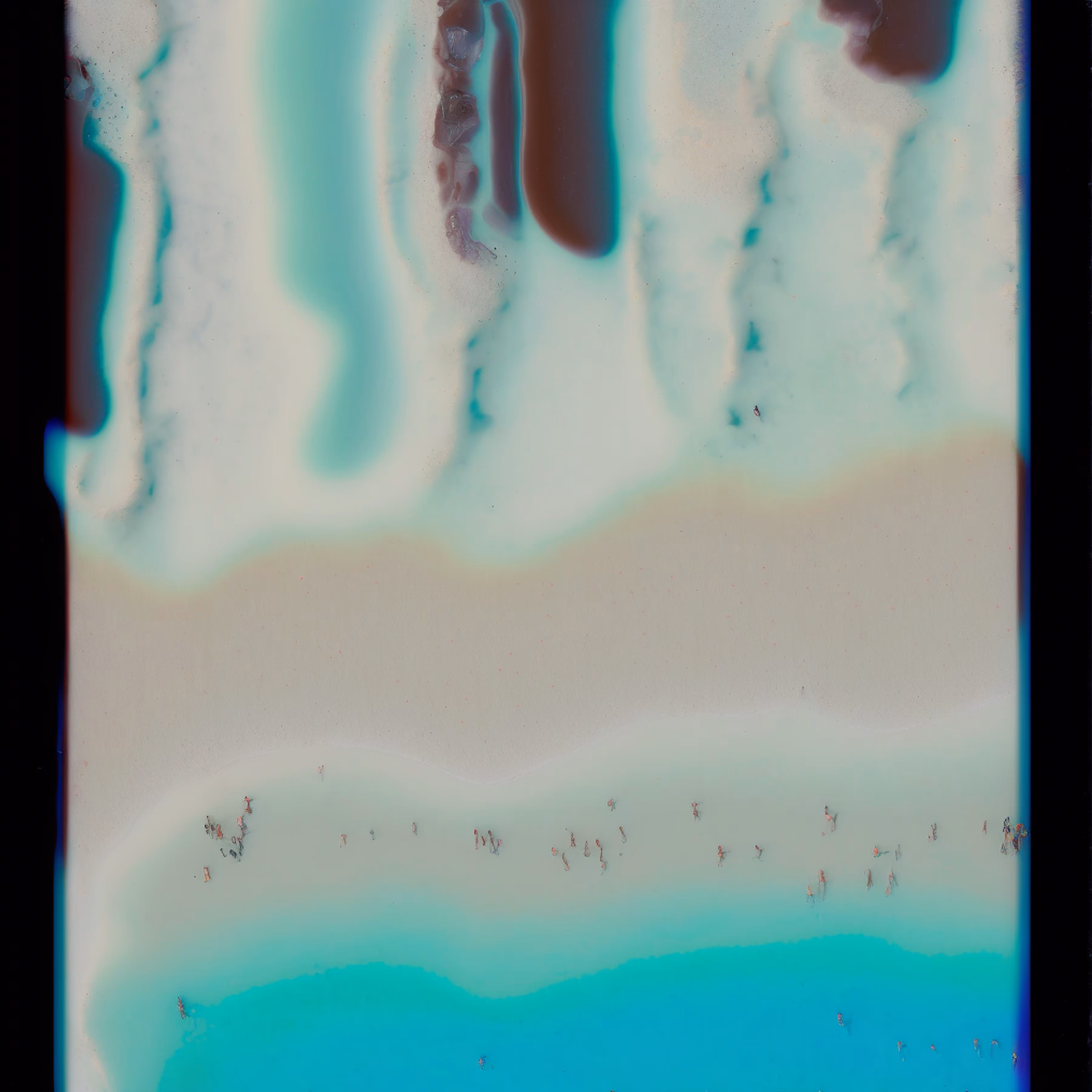 composition: no VI, with film, sand, less abstract