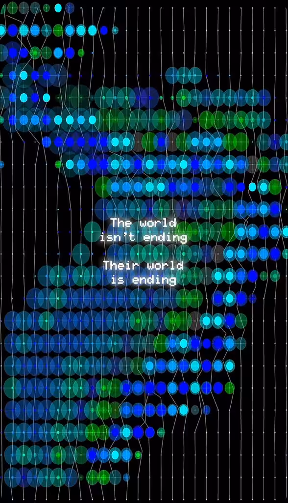 The world isn't ending / Their world is ending