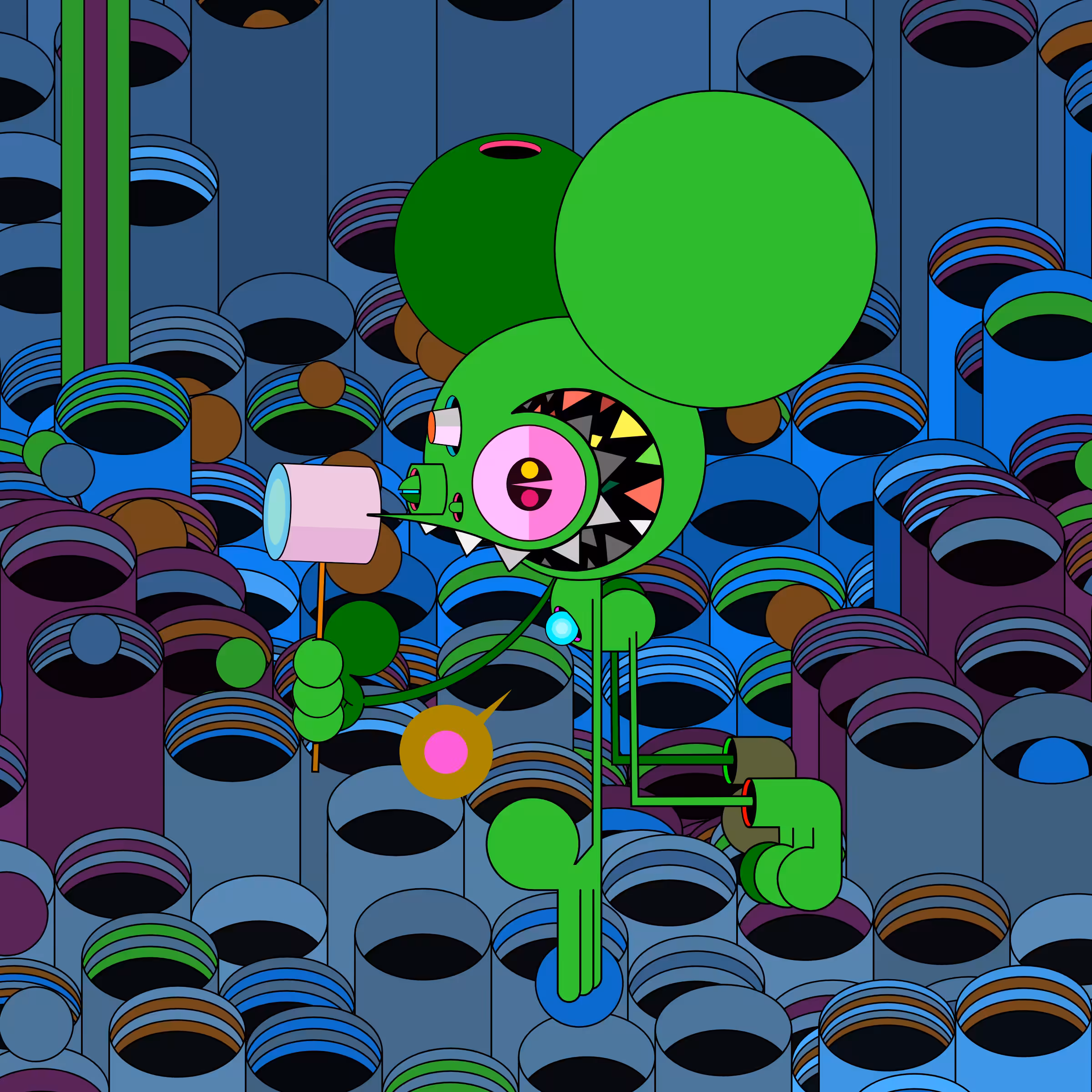 Neogen Space Monkeys #128