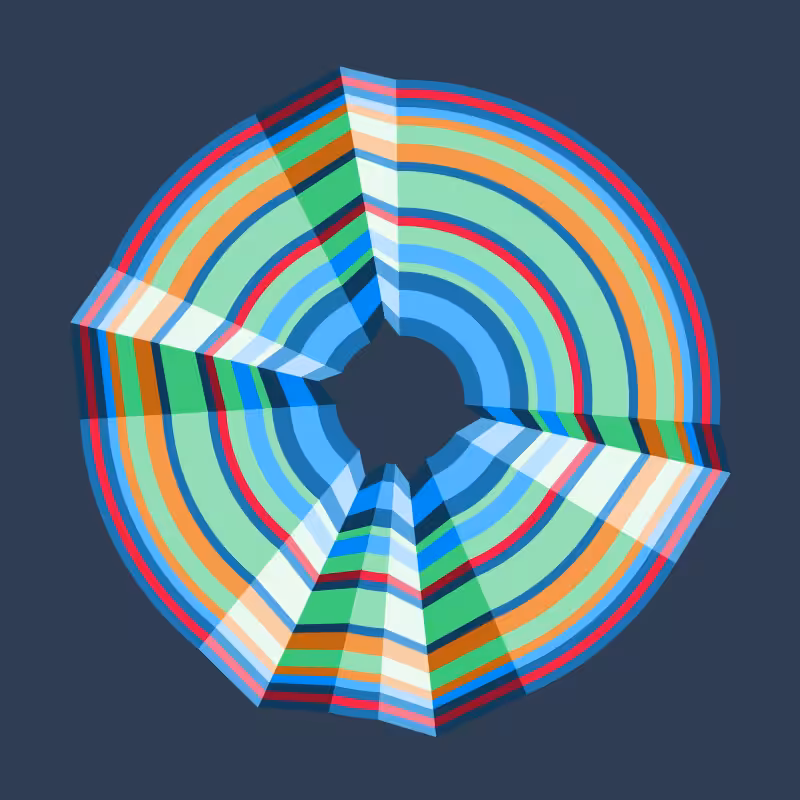 Folded Circle #9