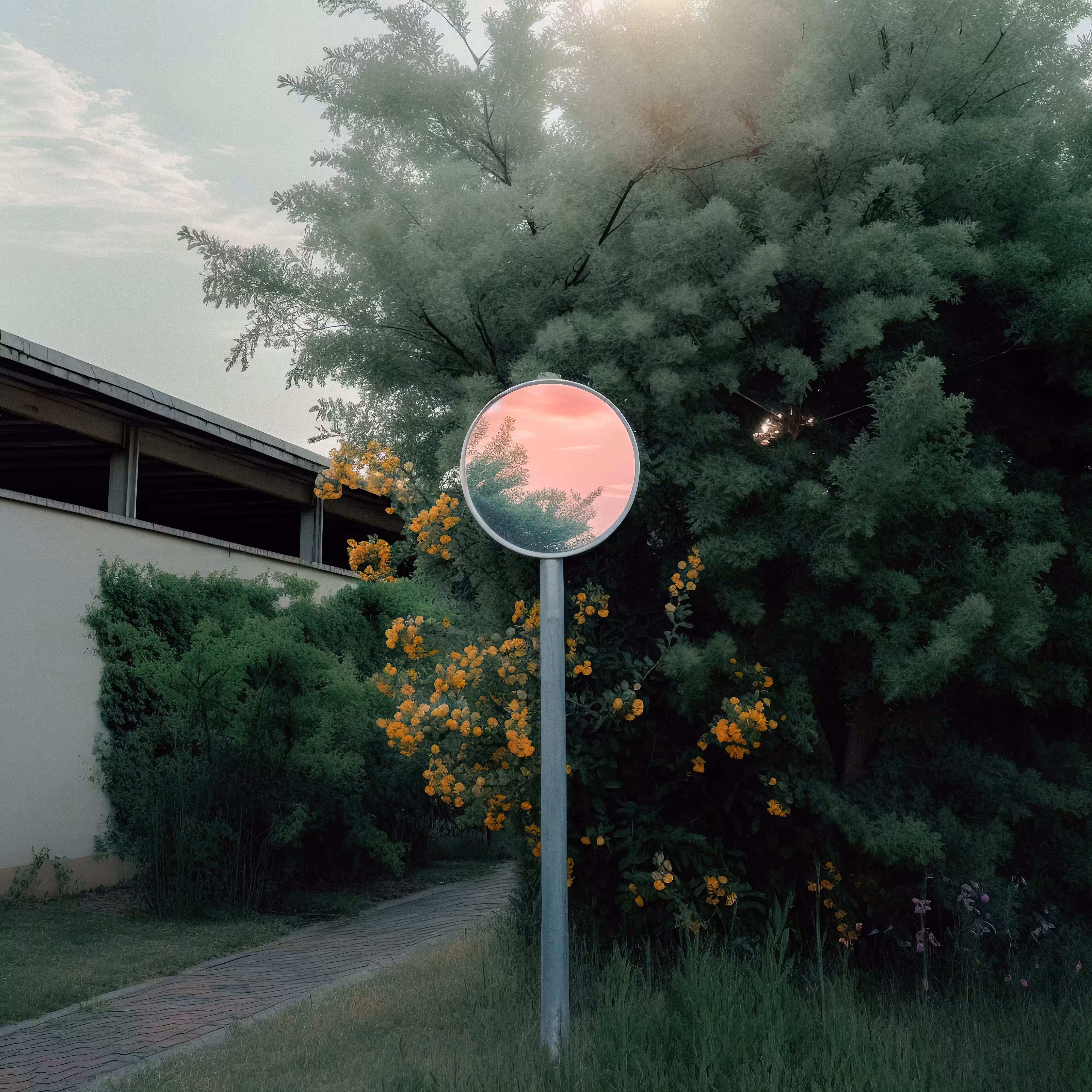 Sunset Behind