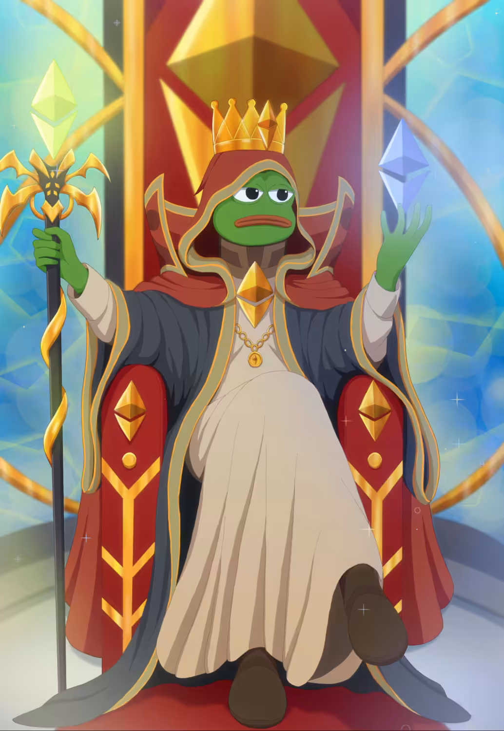 KING PEPE OF COINS