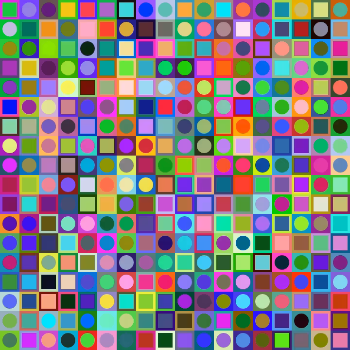 Square Dot Composition #315