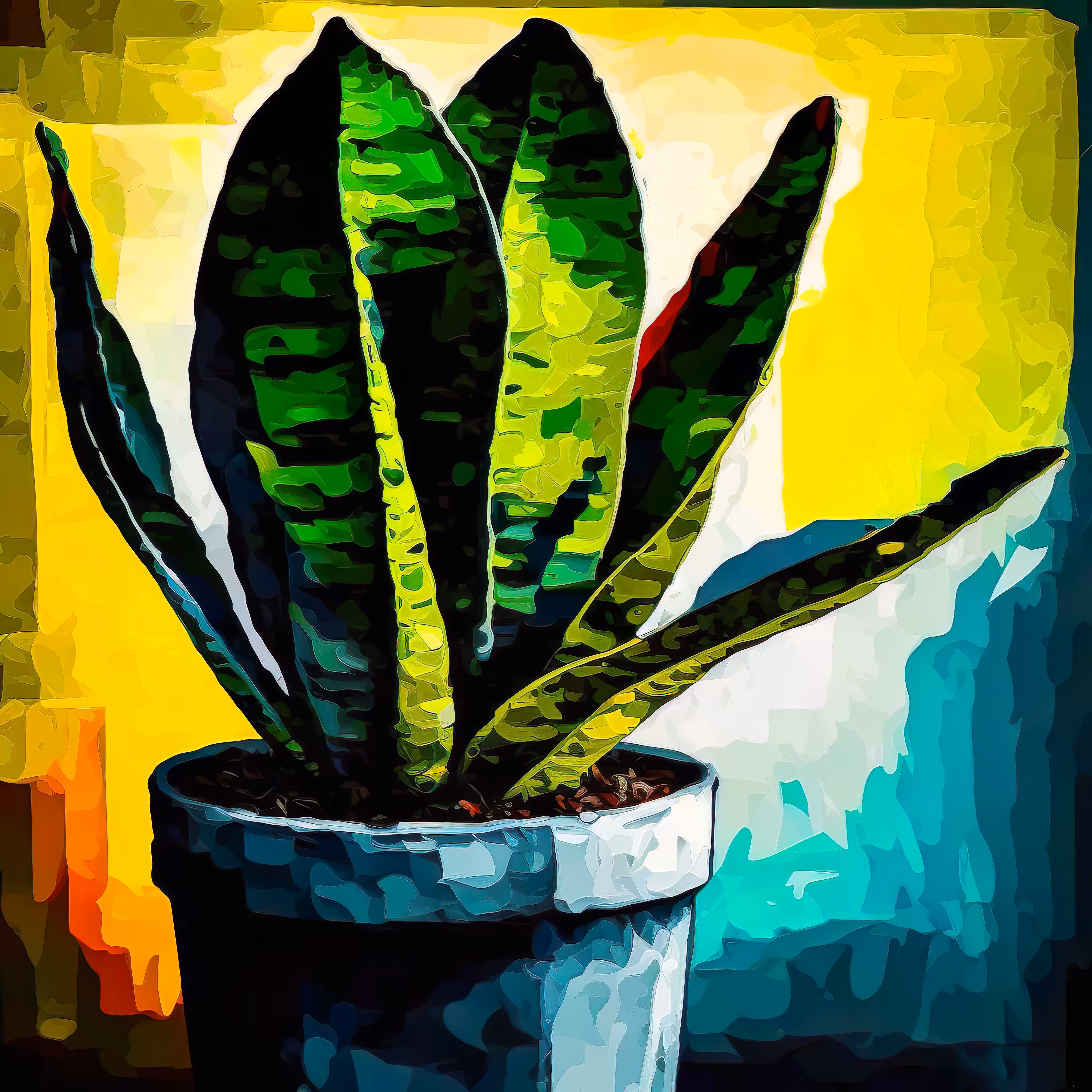 - - - | - - -: #06 | sansevieria