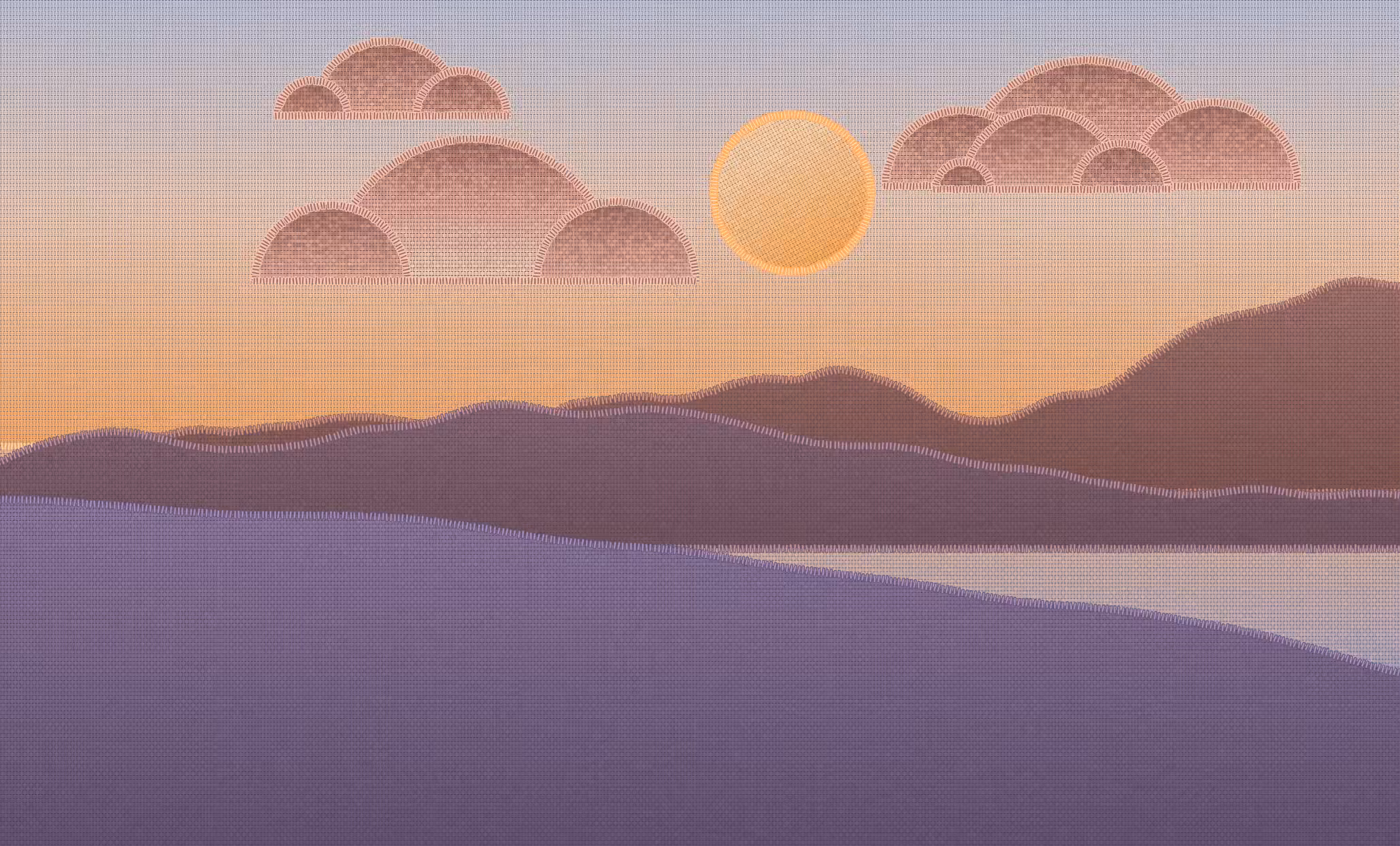 Applique Seascape #7