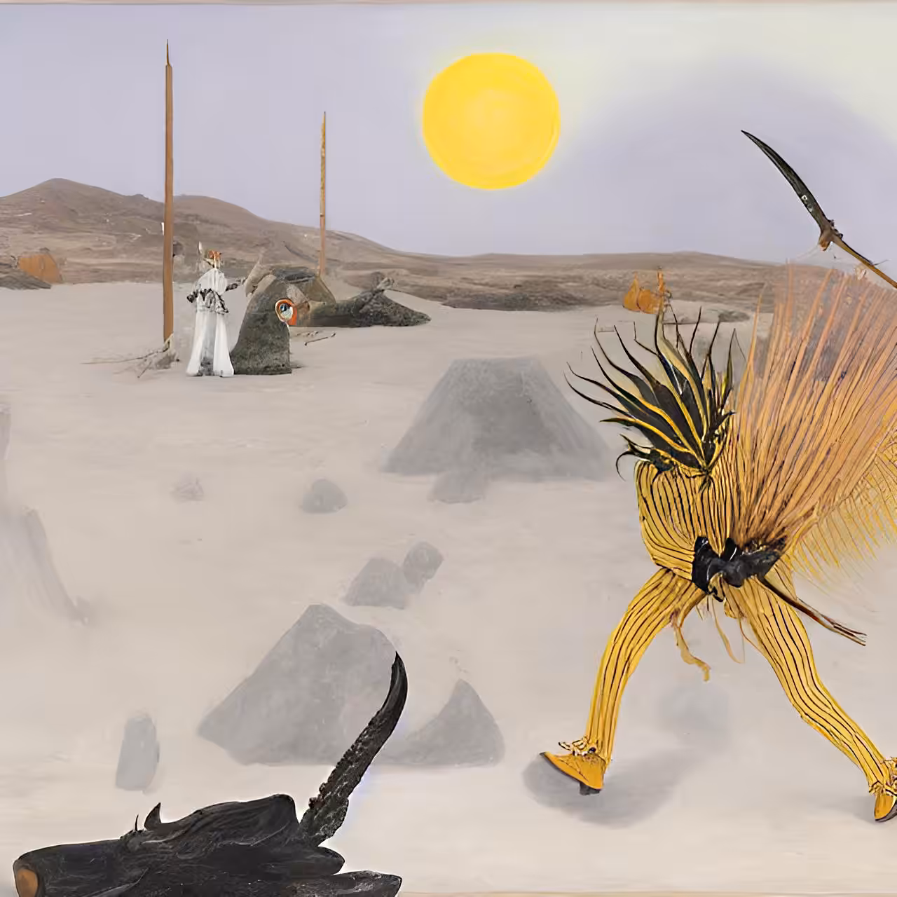 The straw and the sun