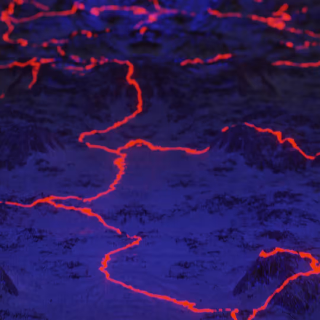Volcanic lava