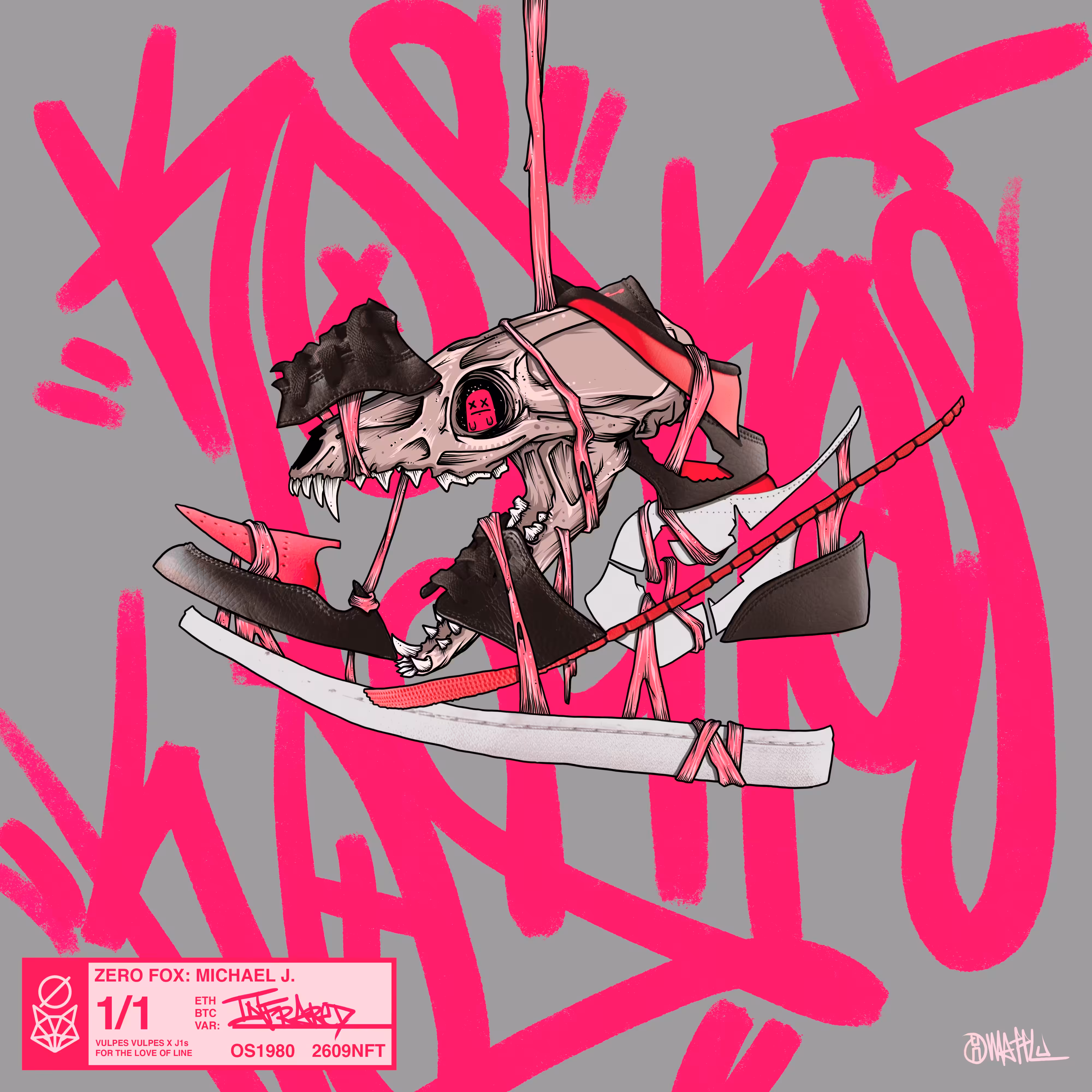 Zero Fox/Michael J - "Infrared" 1/1