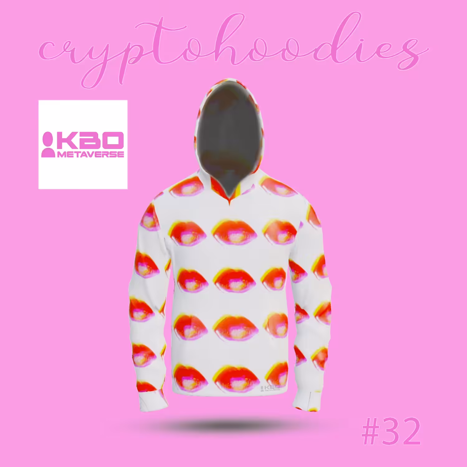 Cryptohoodies Mosh Lips #32