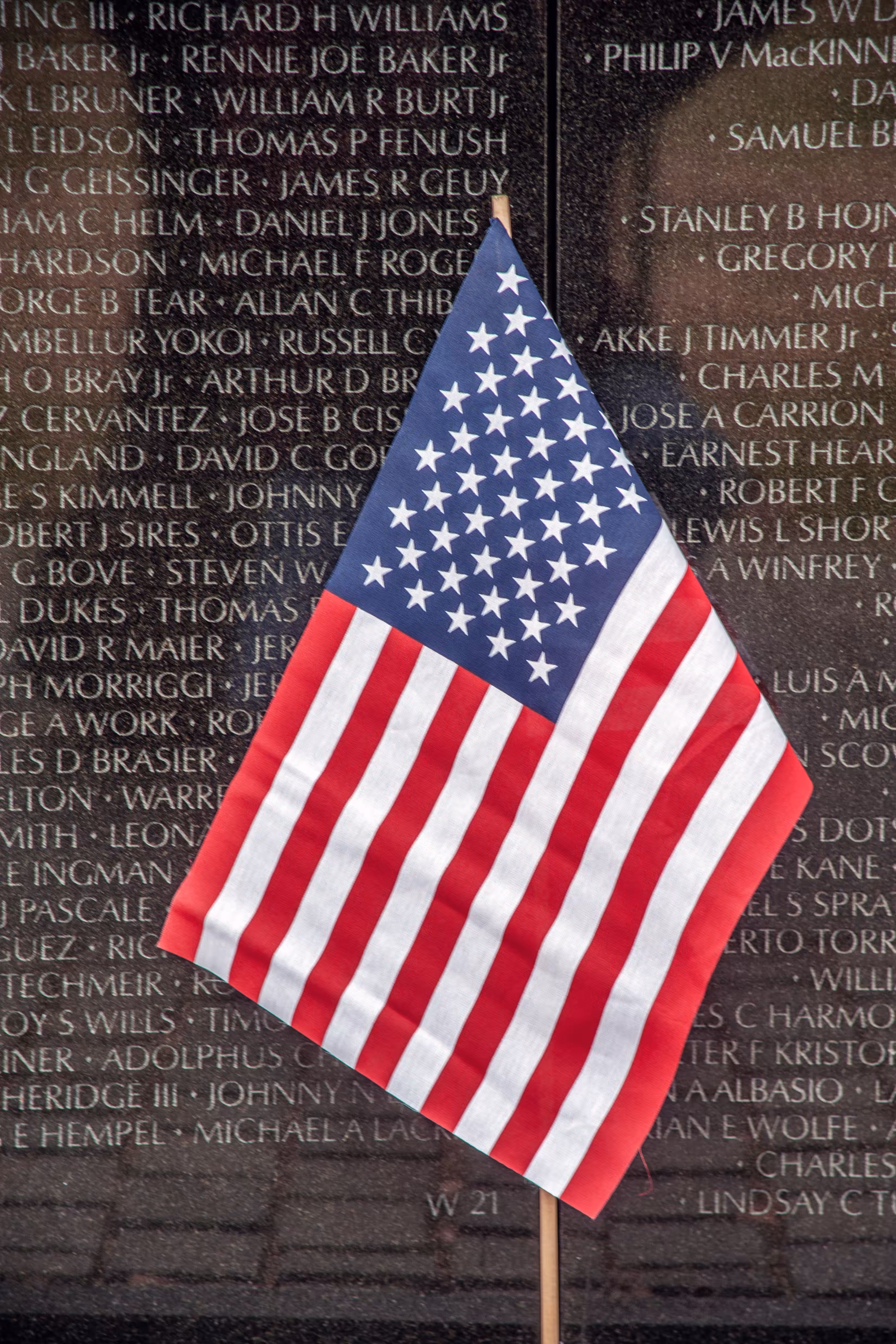 Names Behind the Flag