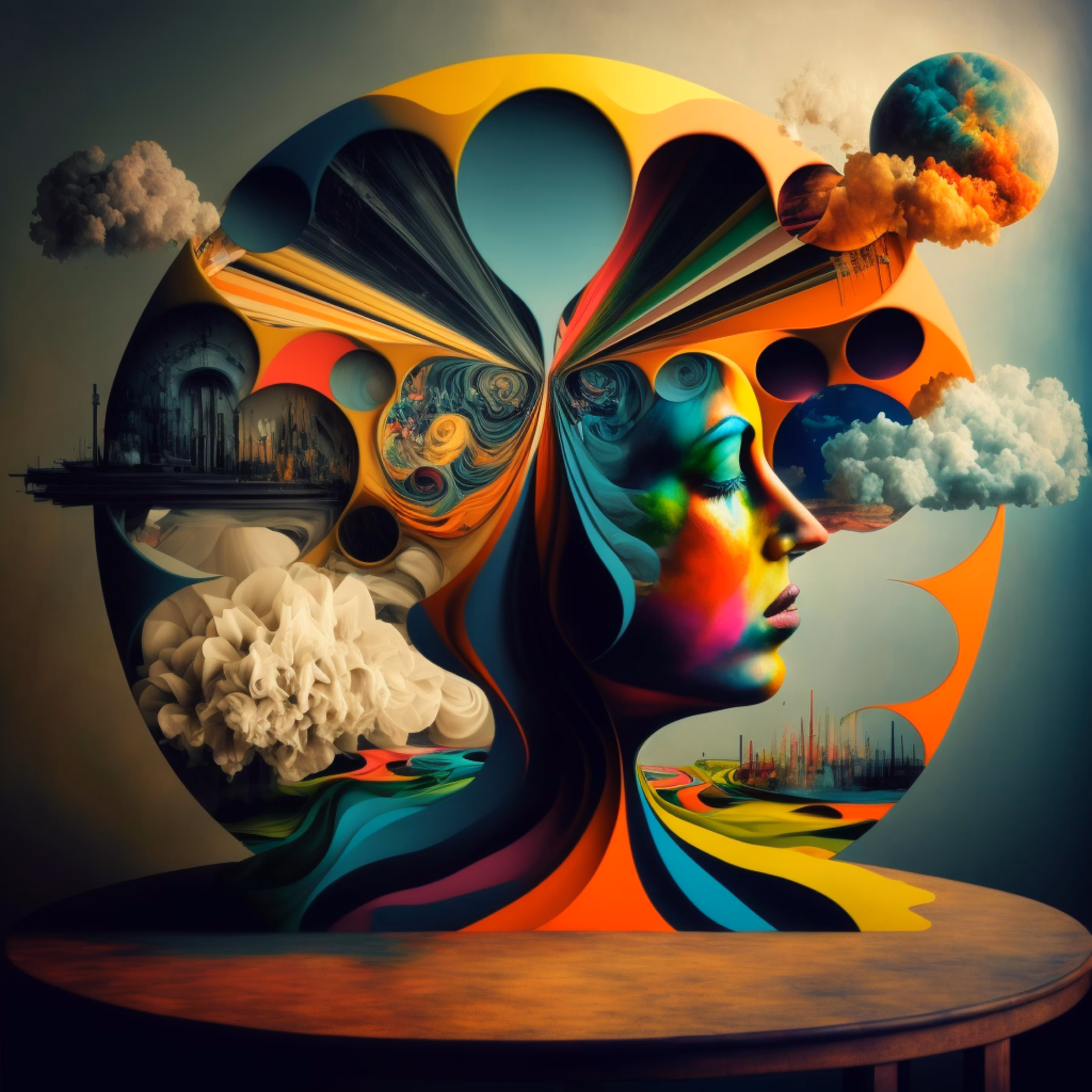#SurrealArtCollective: Chaos of the Colorful Mind