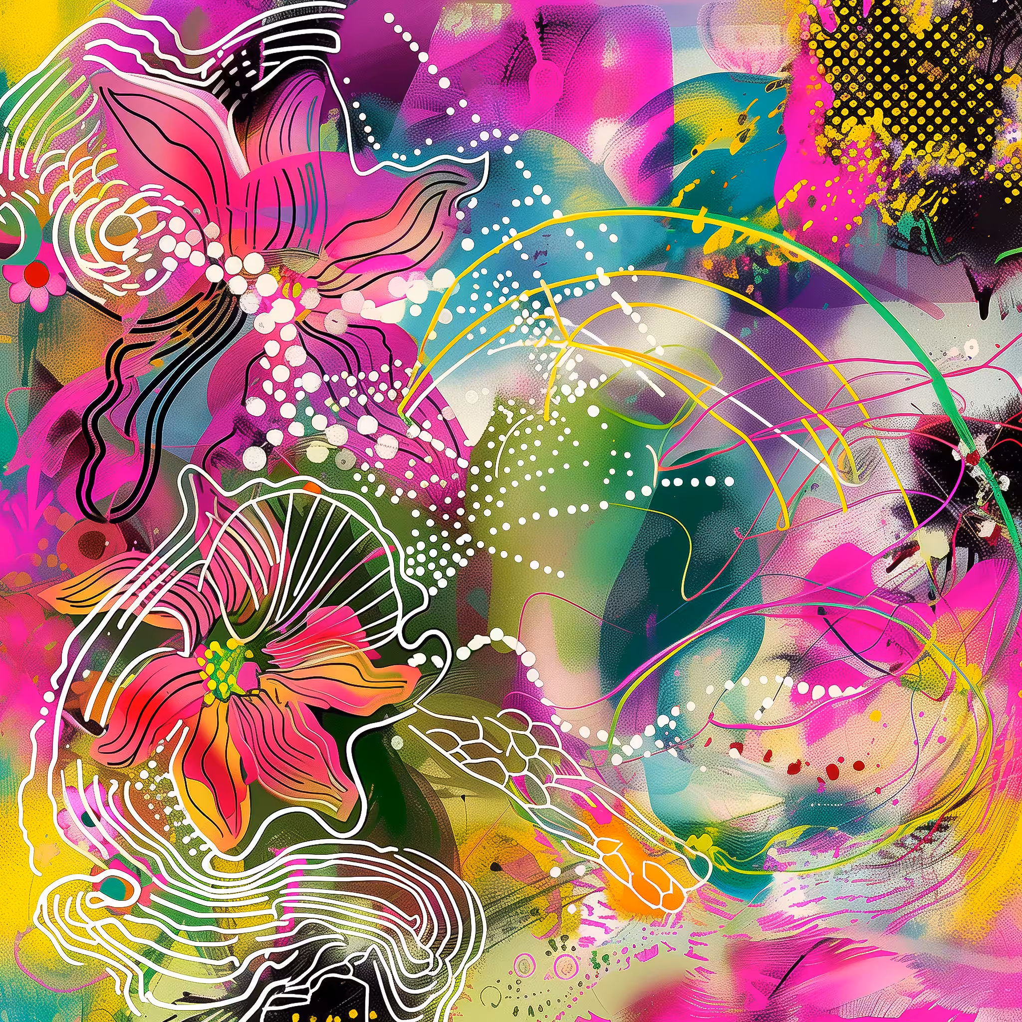 Magenta Burst