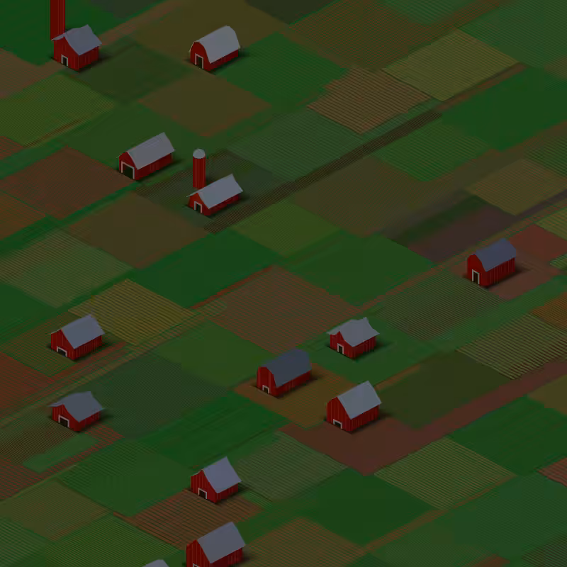 RED FARMS IN A QUIET COUNTY #18