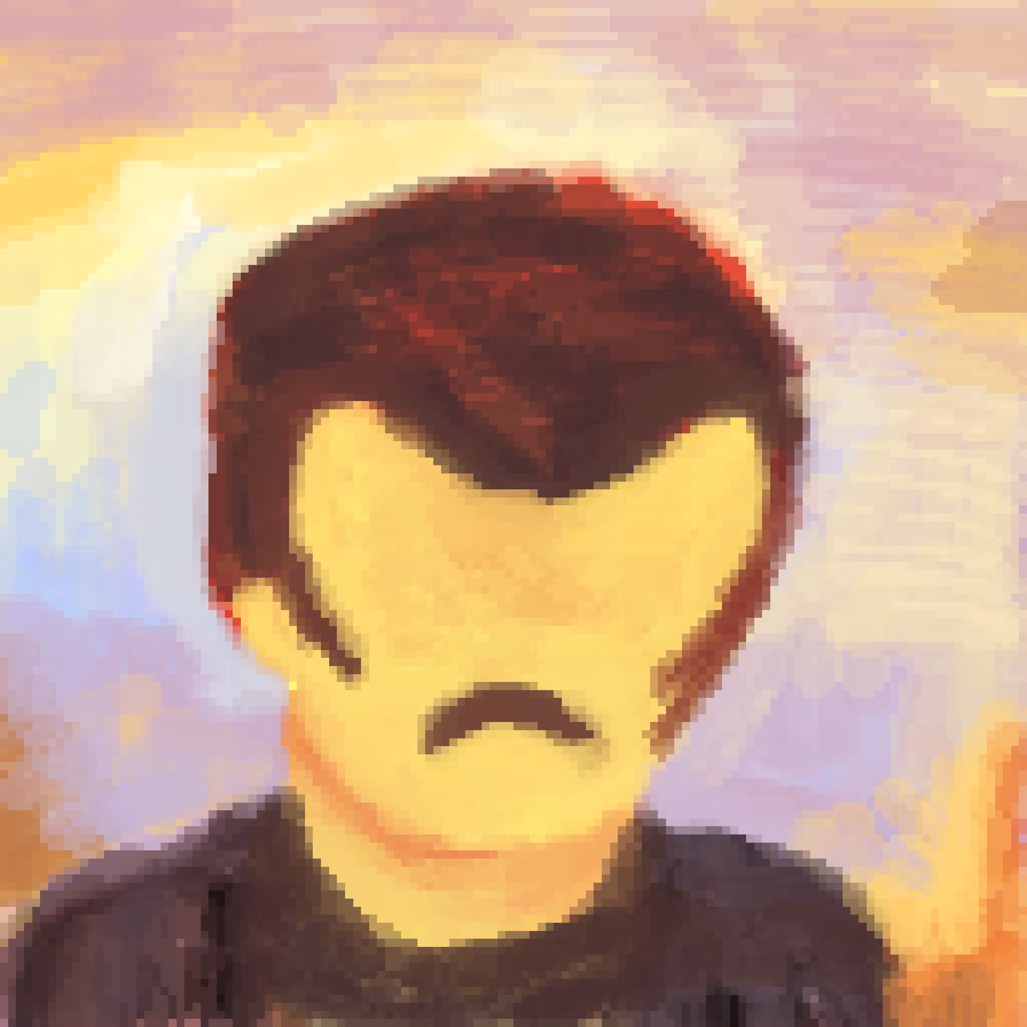 moustach faceless 02