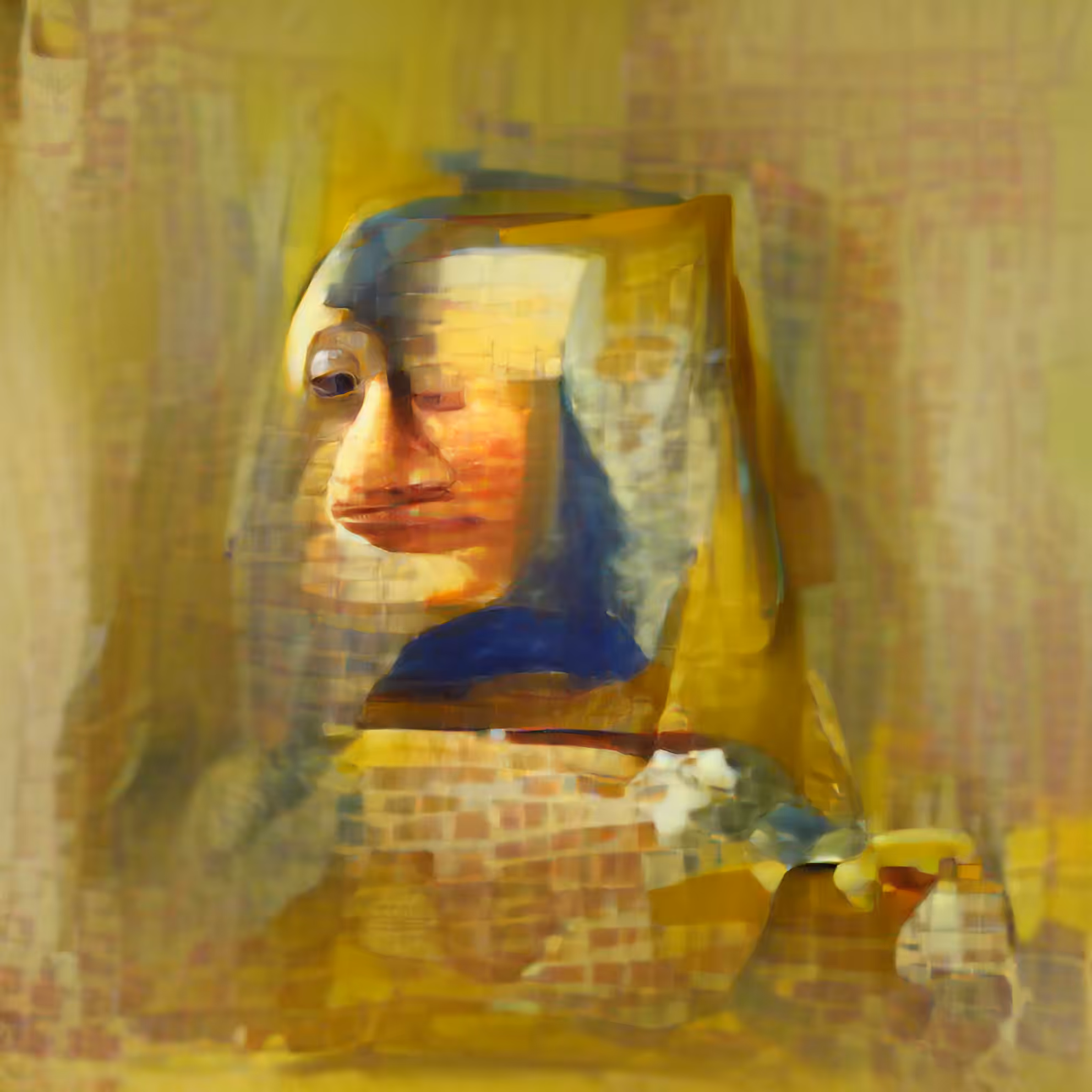 Monalisa by Vermeer