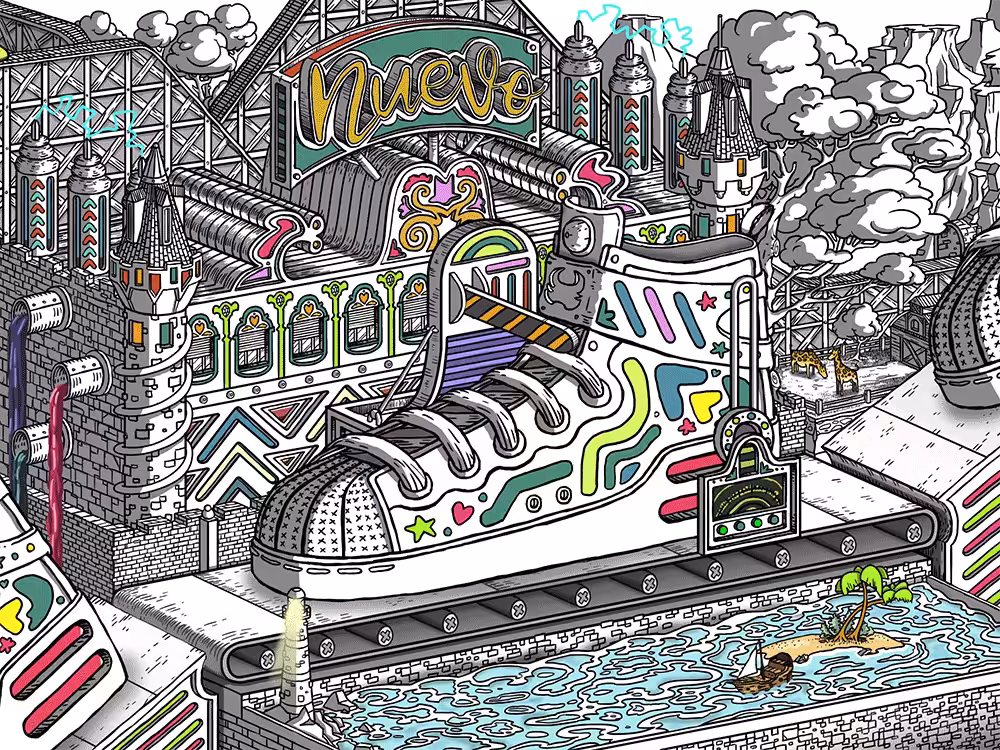 The Wonderful Happy Sneakers Factory