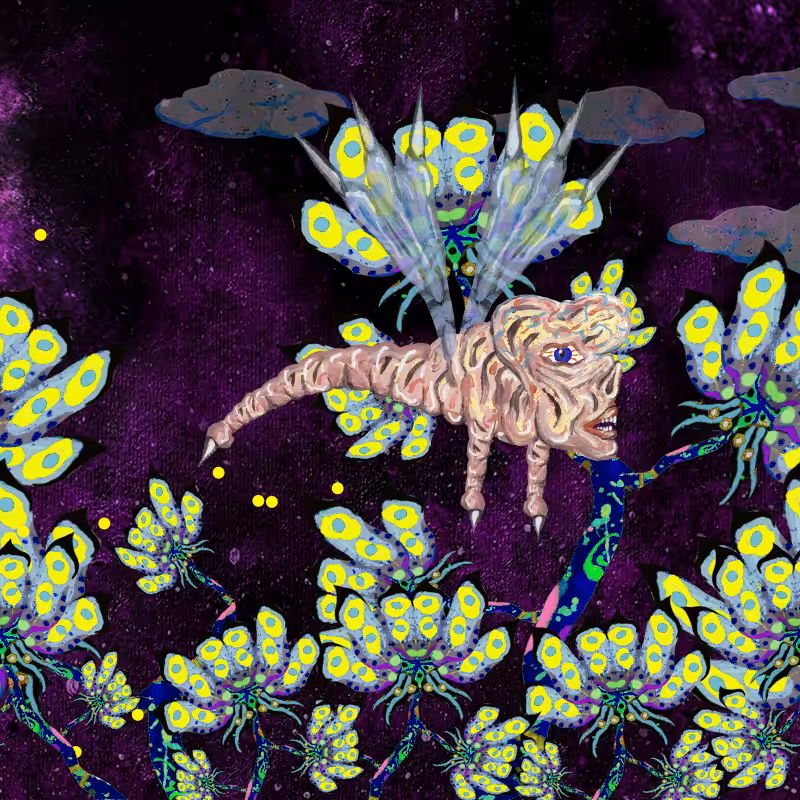 Fireflies and Flower Gardens #192