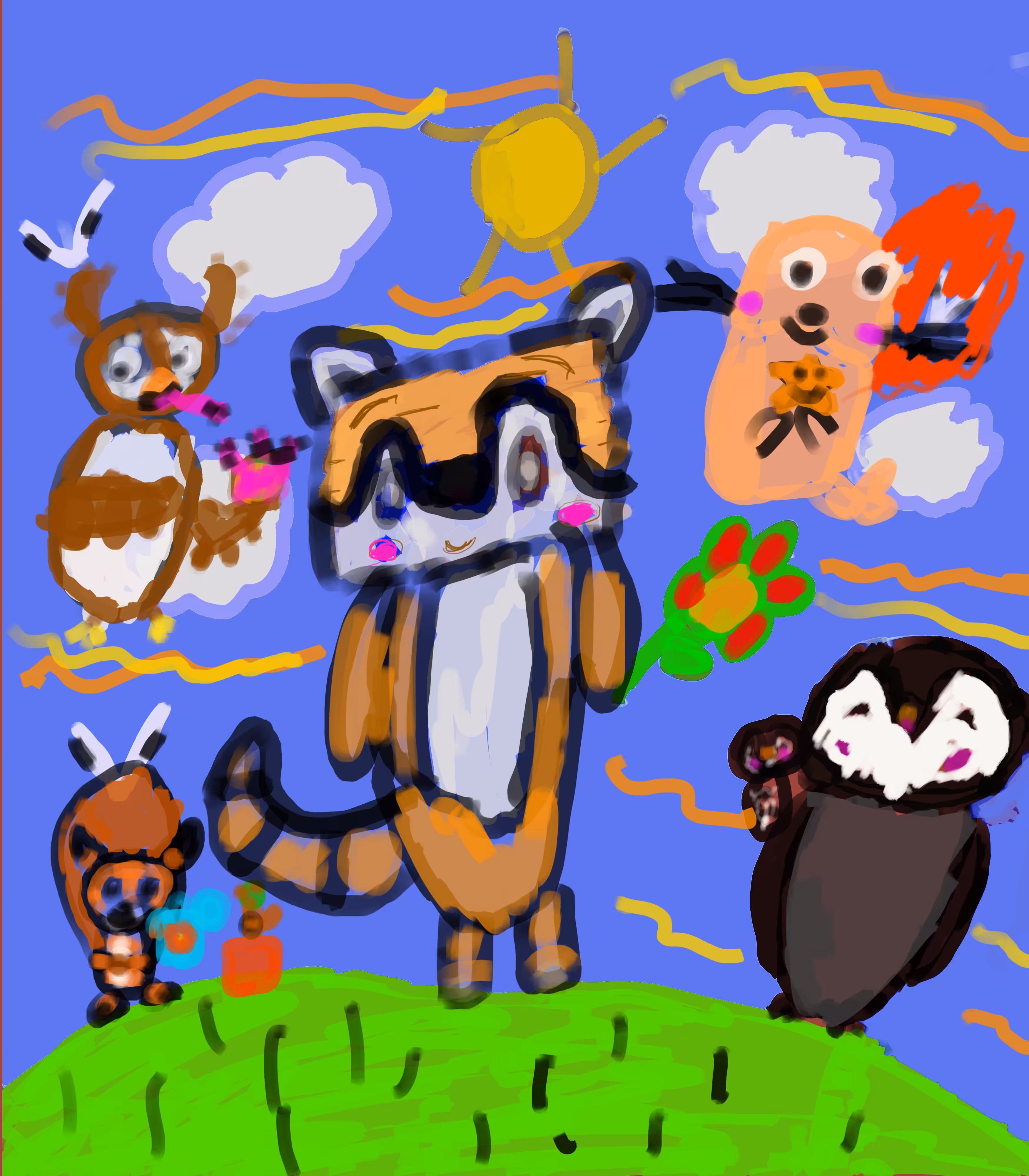 Family of animals