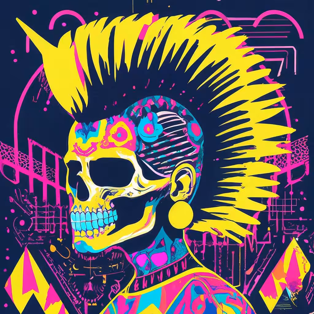 The Punk Skulls: The Punk Skull 23