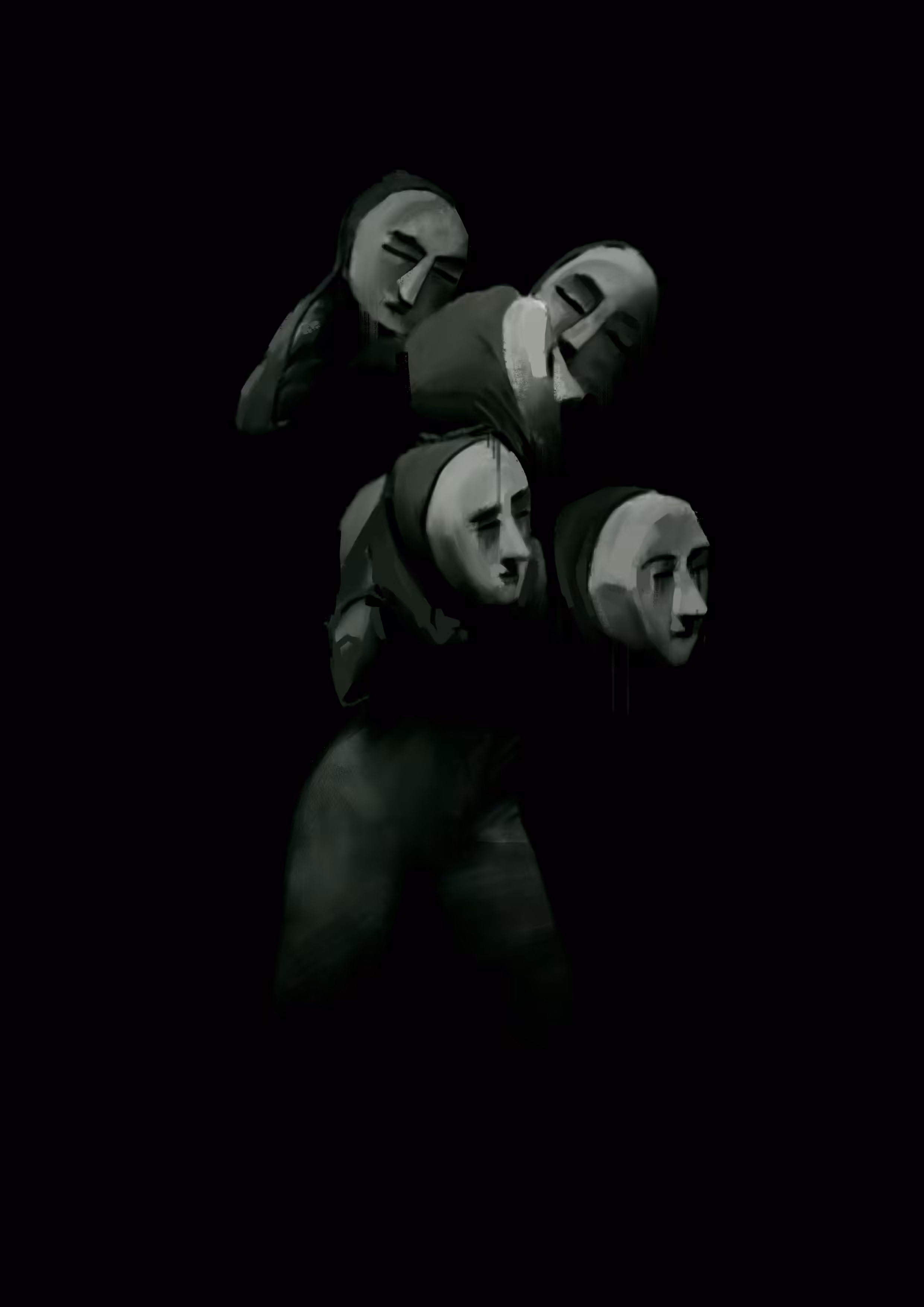 Many faces