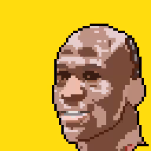Artificial Intelligence Art AIA: PopMask #364 - Crypto Michael Jordan 2