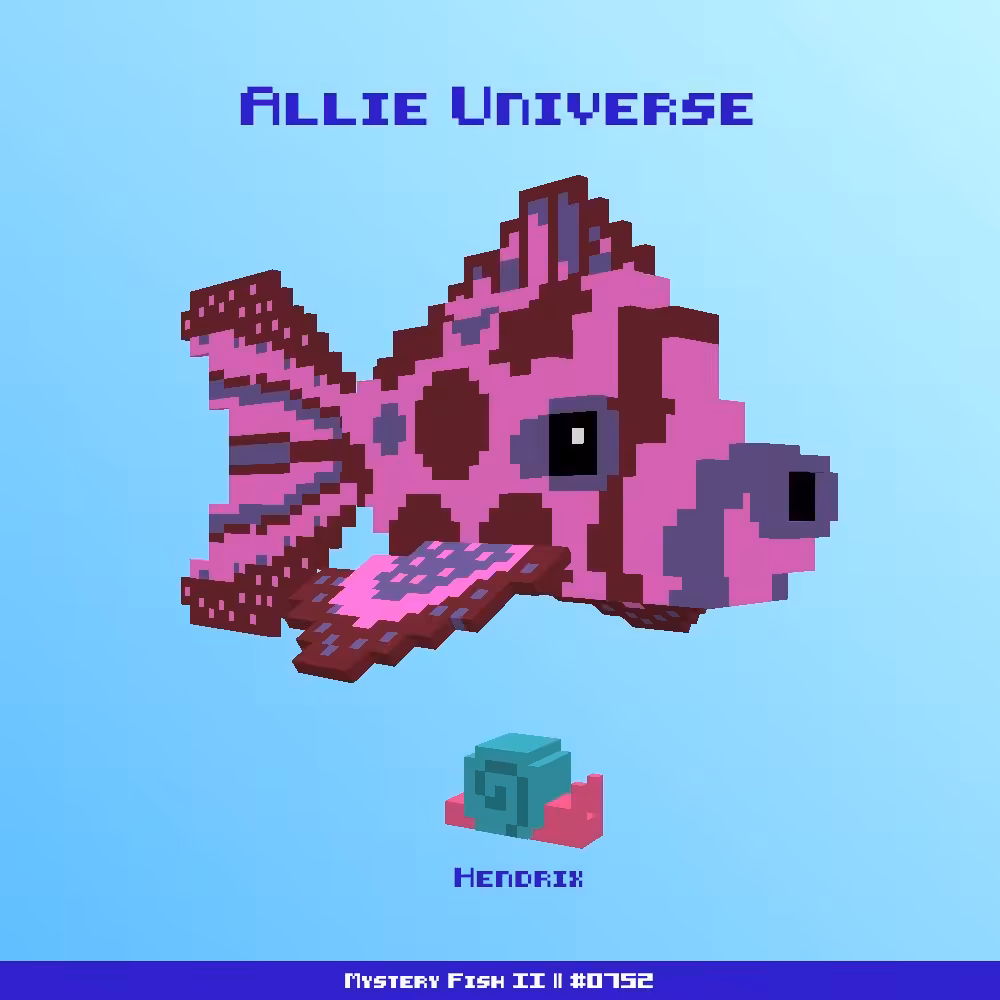 Allie Universe :: Mystery Fish 0752/1000 