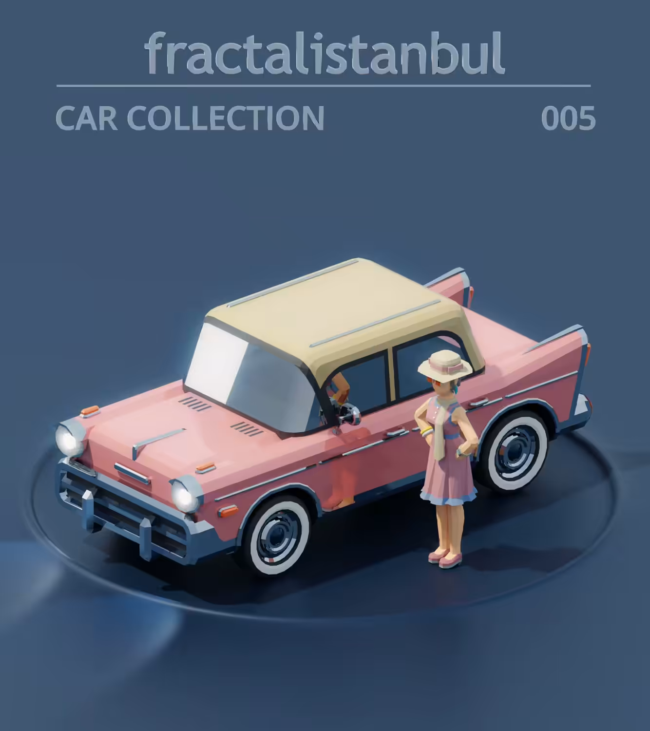 Car 005 - Pink 01/50