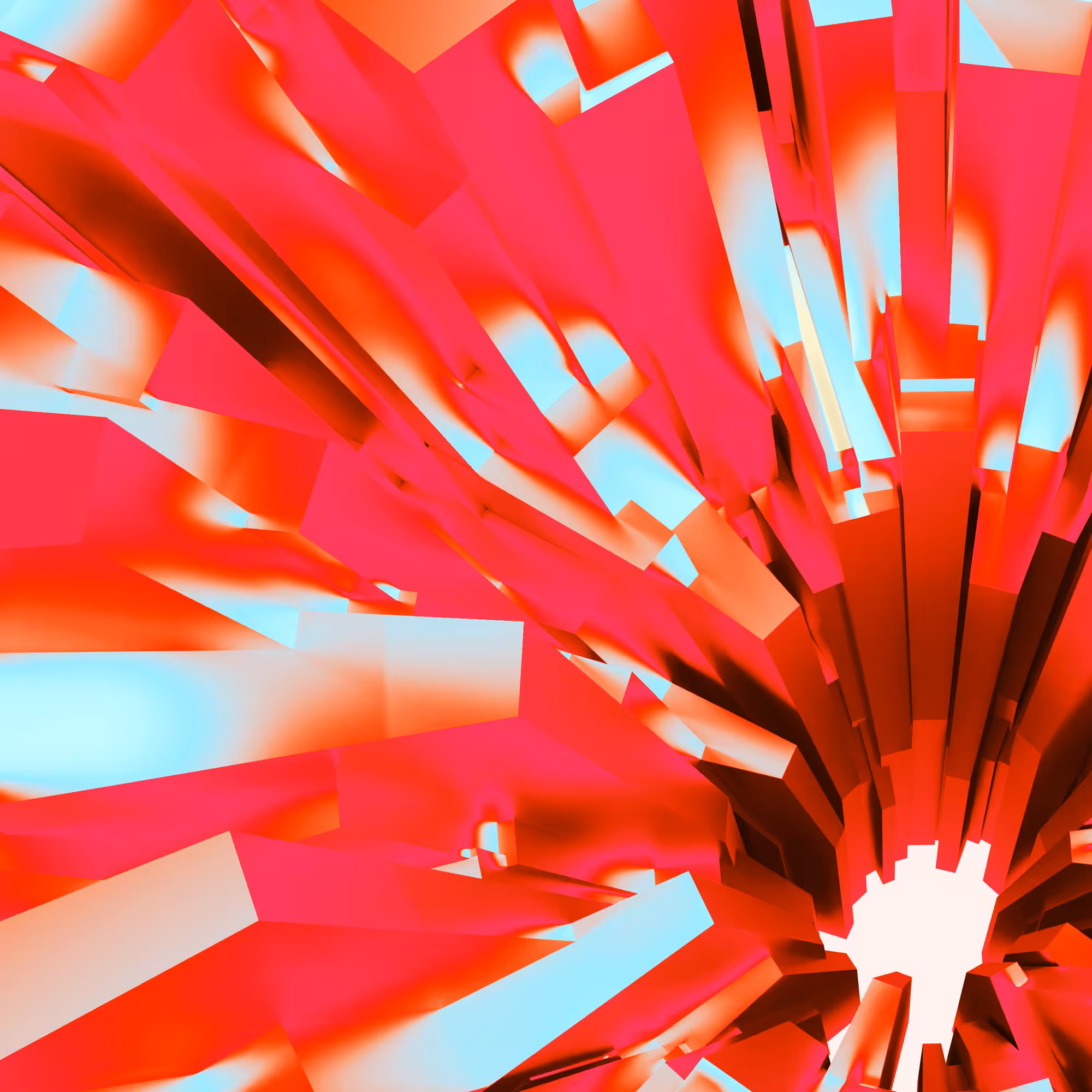 Geometry Dreams A01 (Heat Death), detail