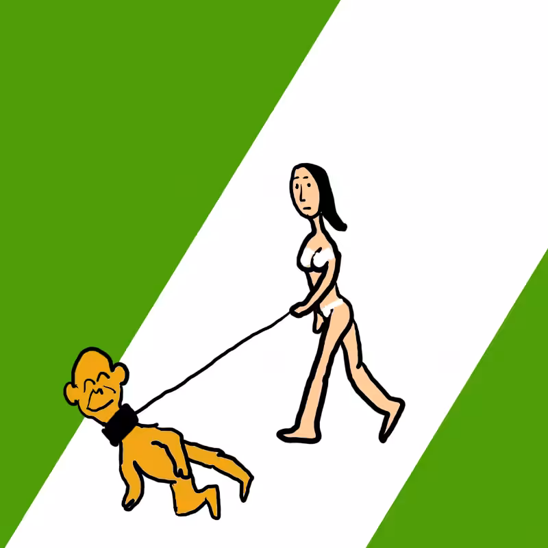 wALKING A DOG #55