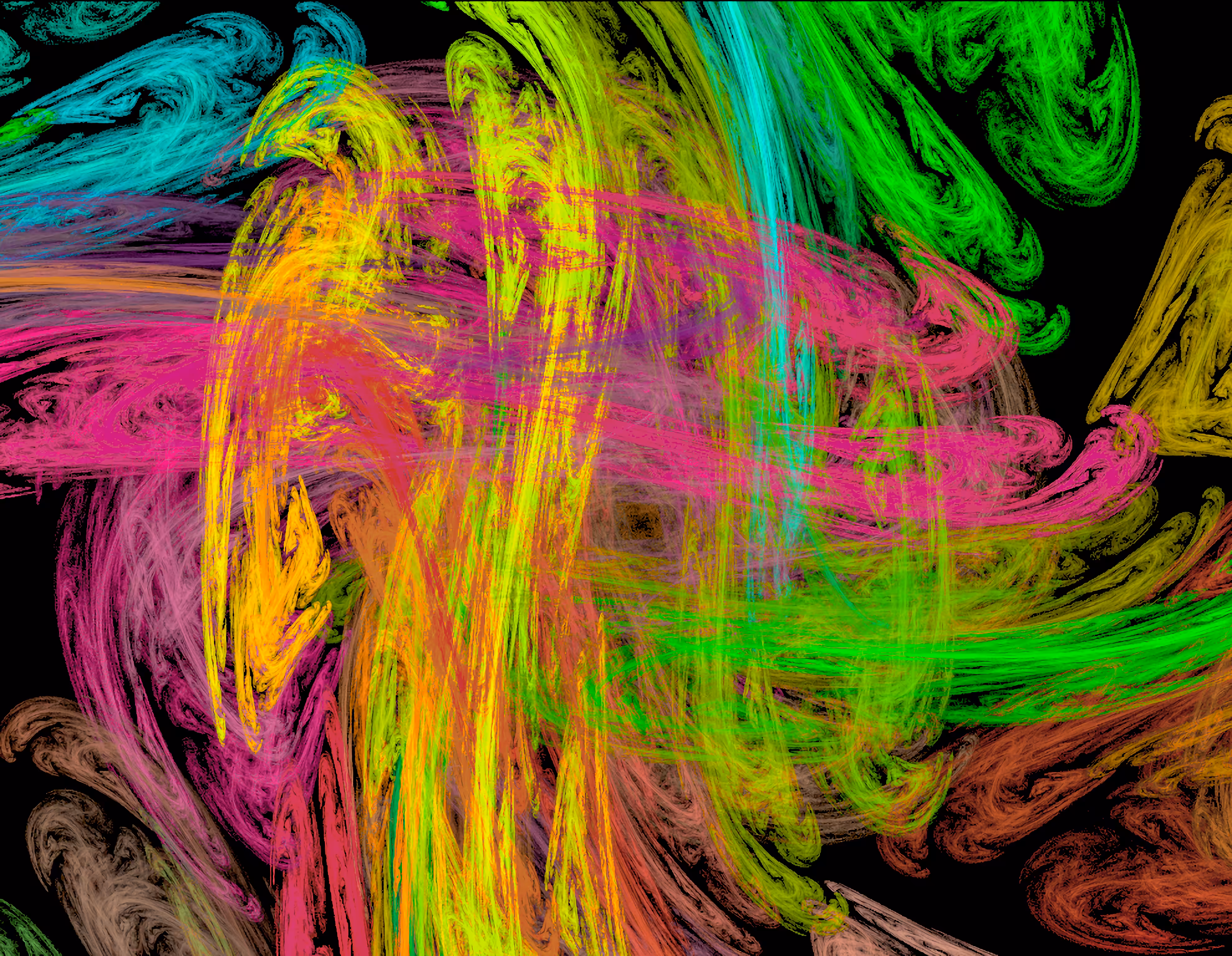 Raw Fractal Series - #085 - Cross Over