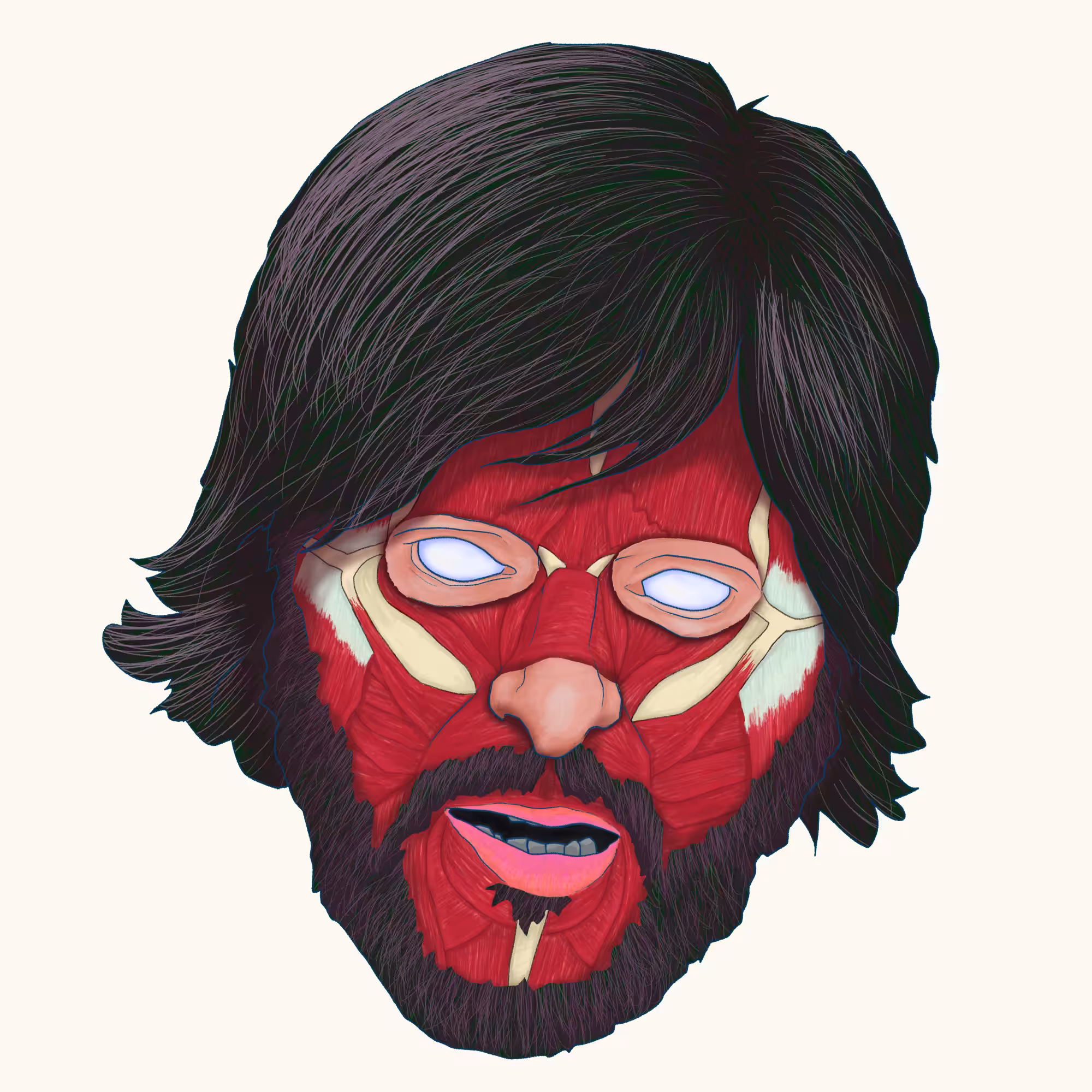La cabeza muerta de Leandro