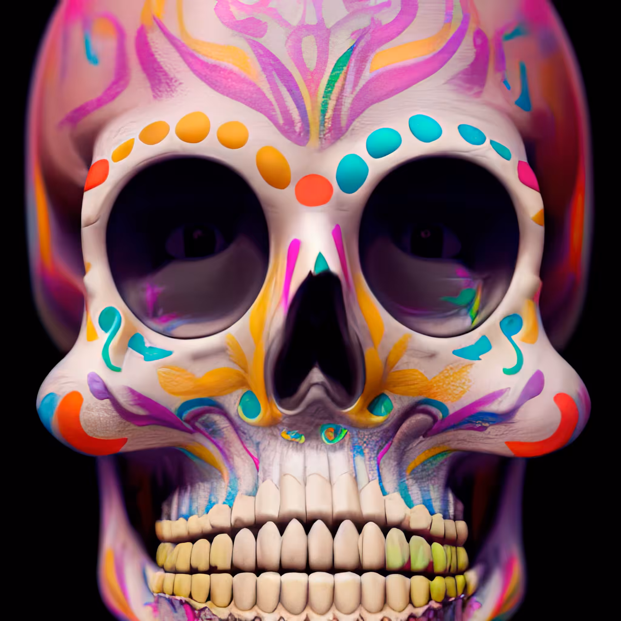 Head Case - A Color Study: Head Case #127