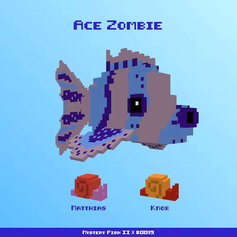 Ace Zombie :: Mystery Fish 0019/1000