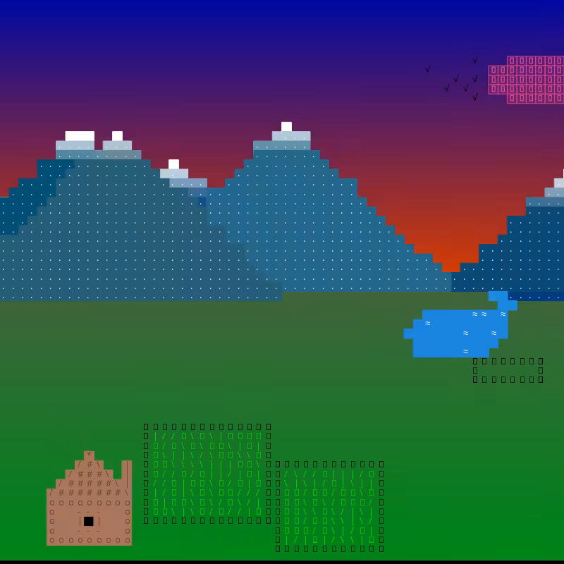 Ascii Timescapes #63