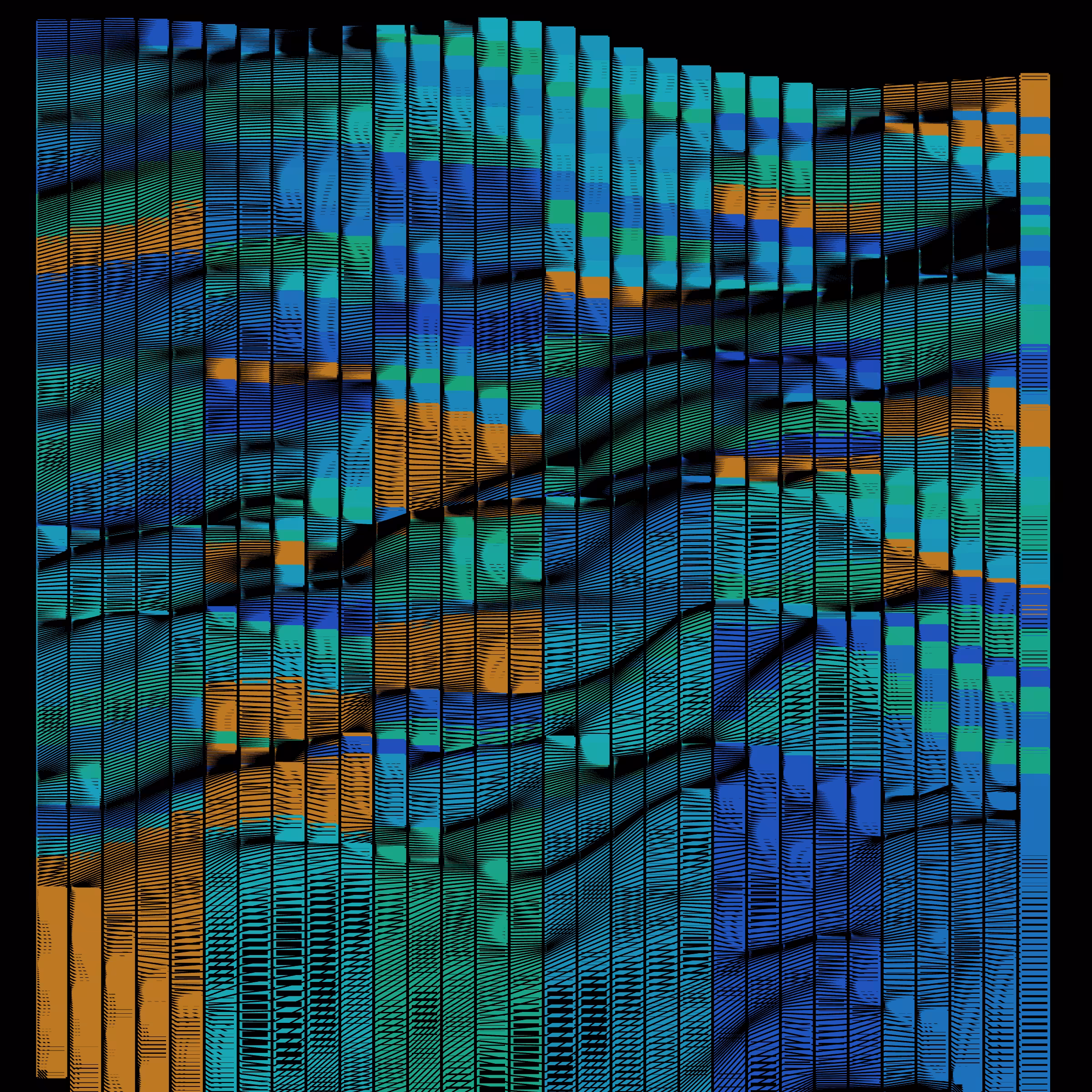 Rainbow mountains #83