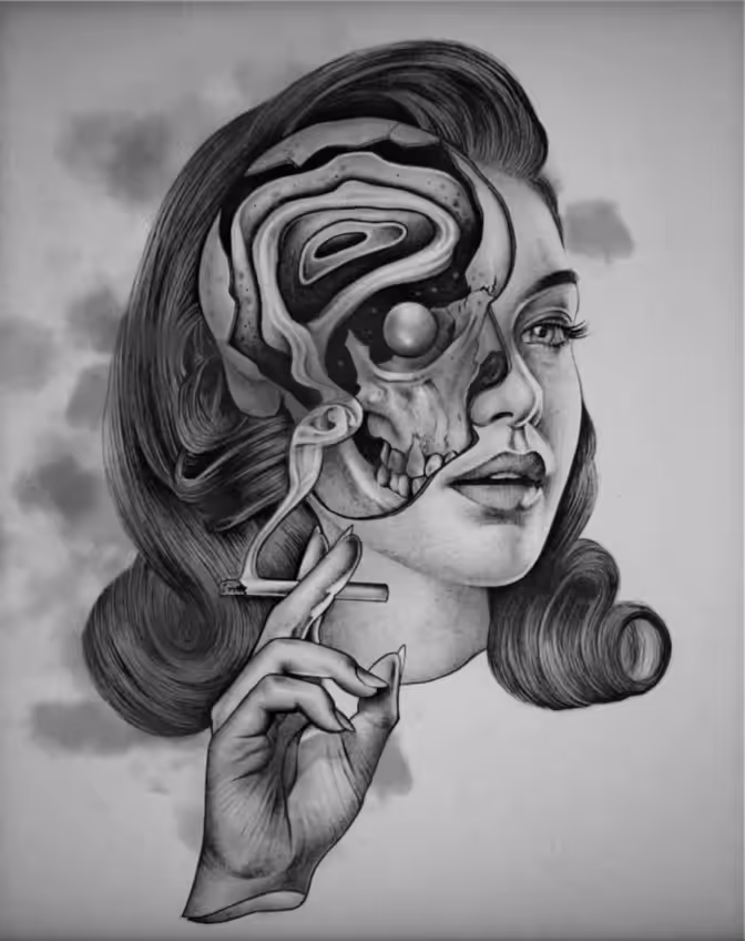 Cigarette smoker