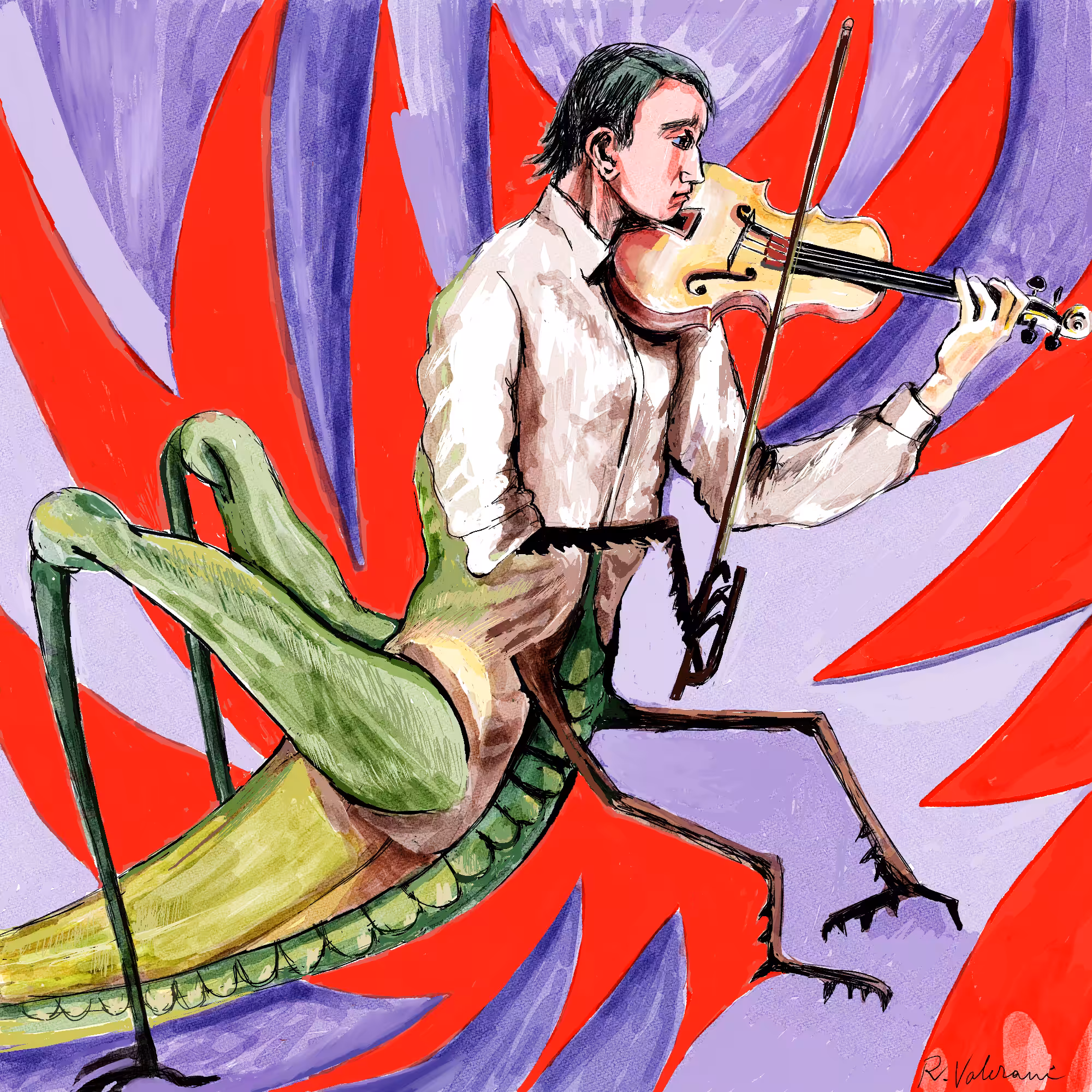 Musician's Metamorphosis - Viola d'amore
