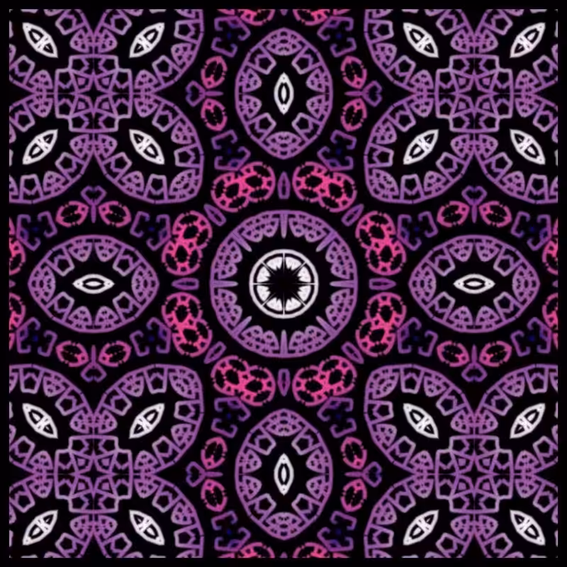 Дэ-generative Kaleidoscope #10