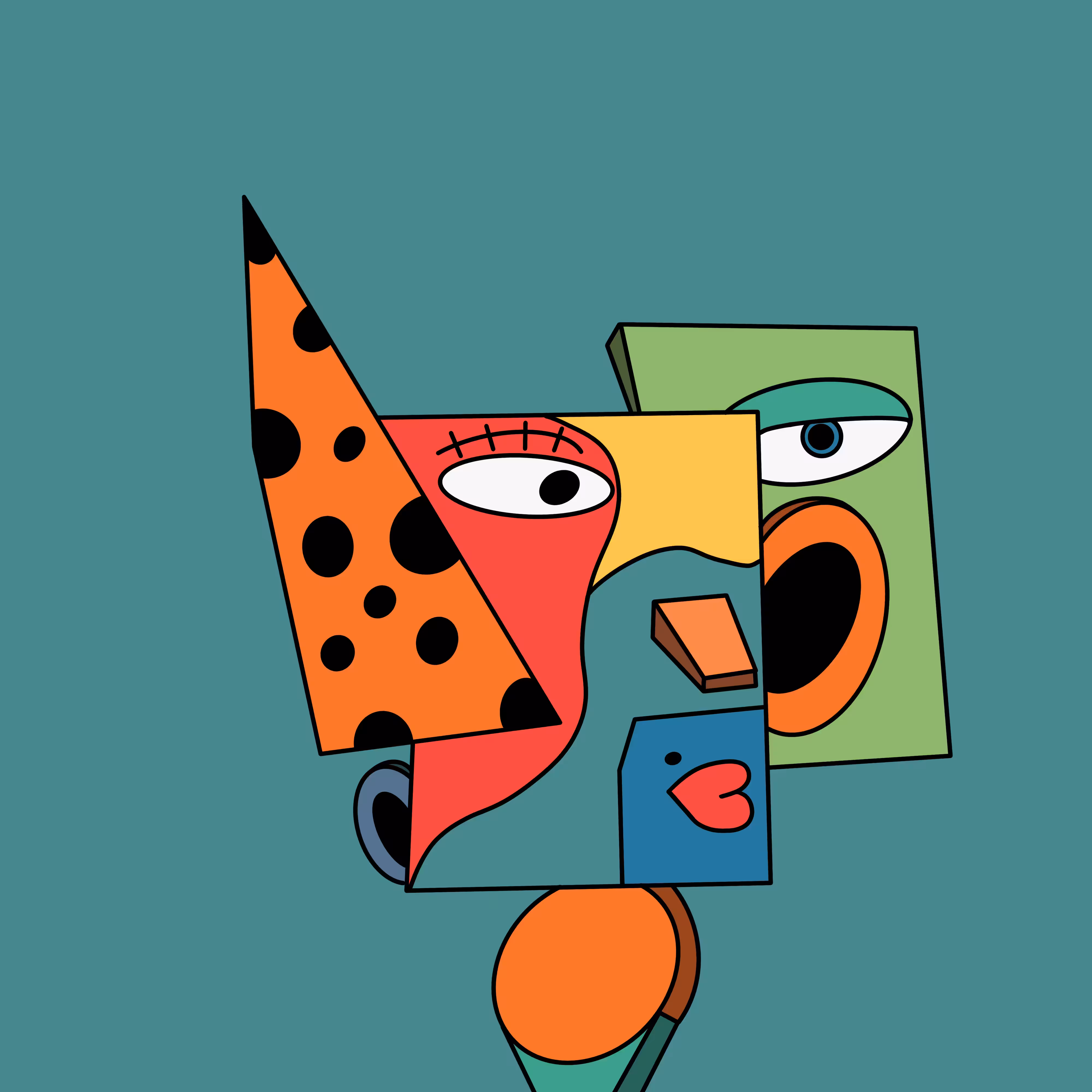 Bored Shape Bot #64