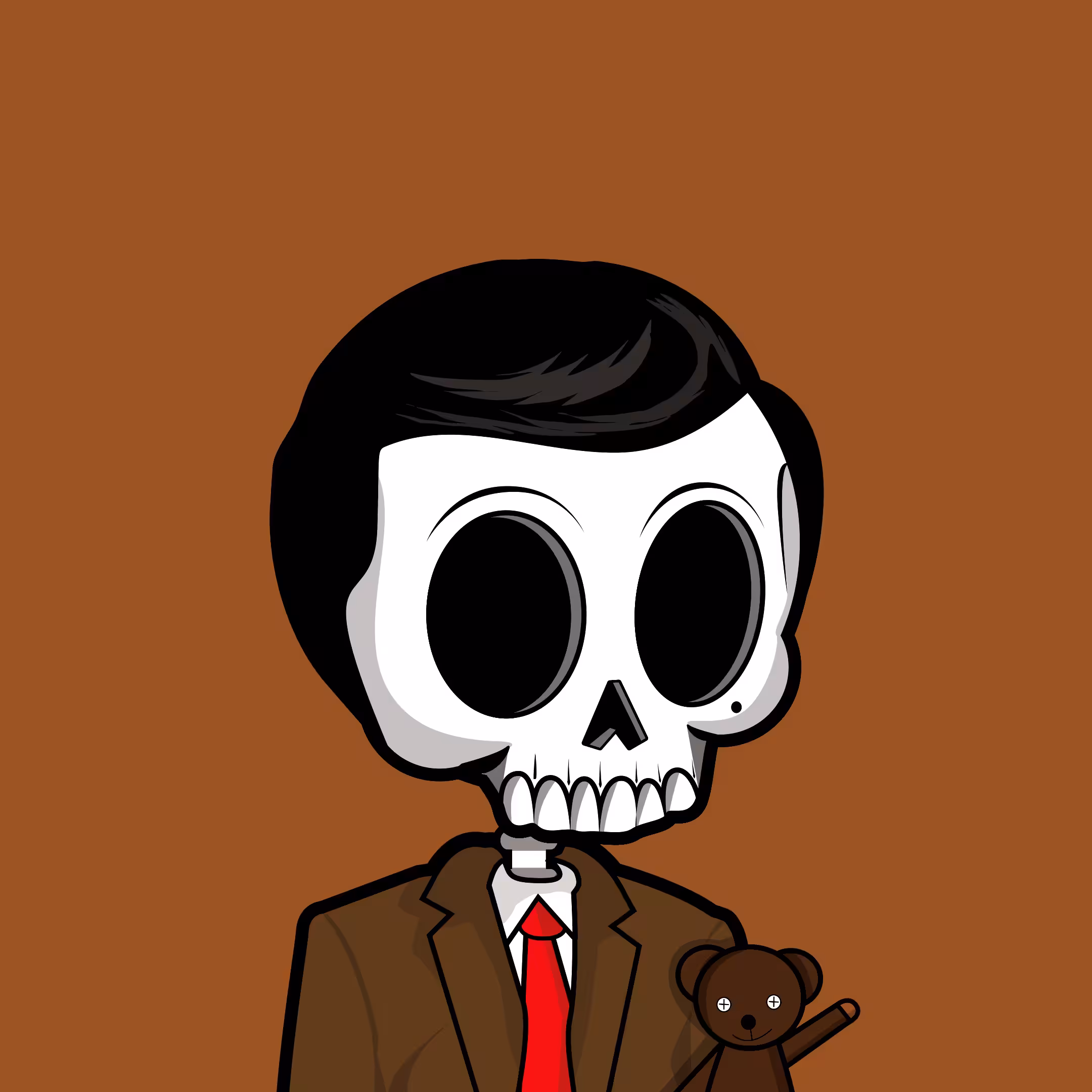  Edgar The Skeleton - Mr. Bean #89