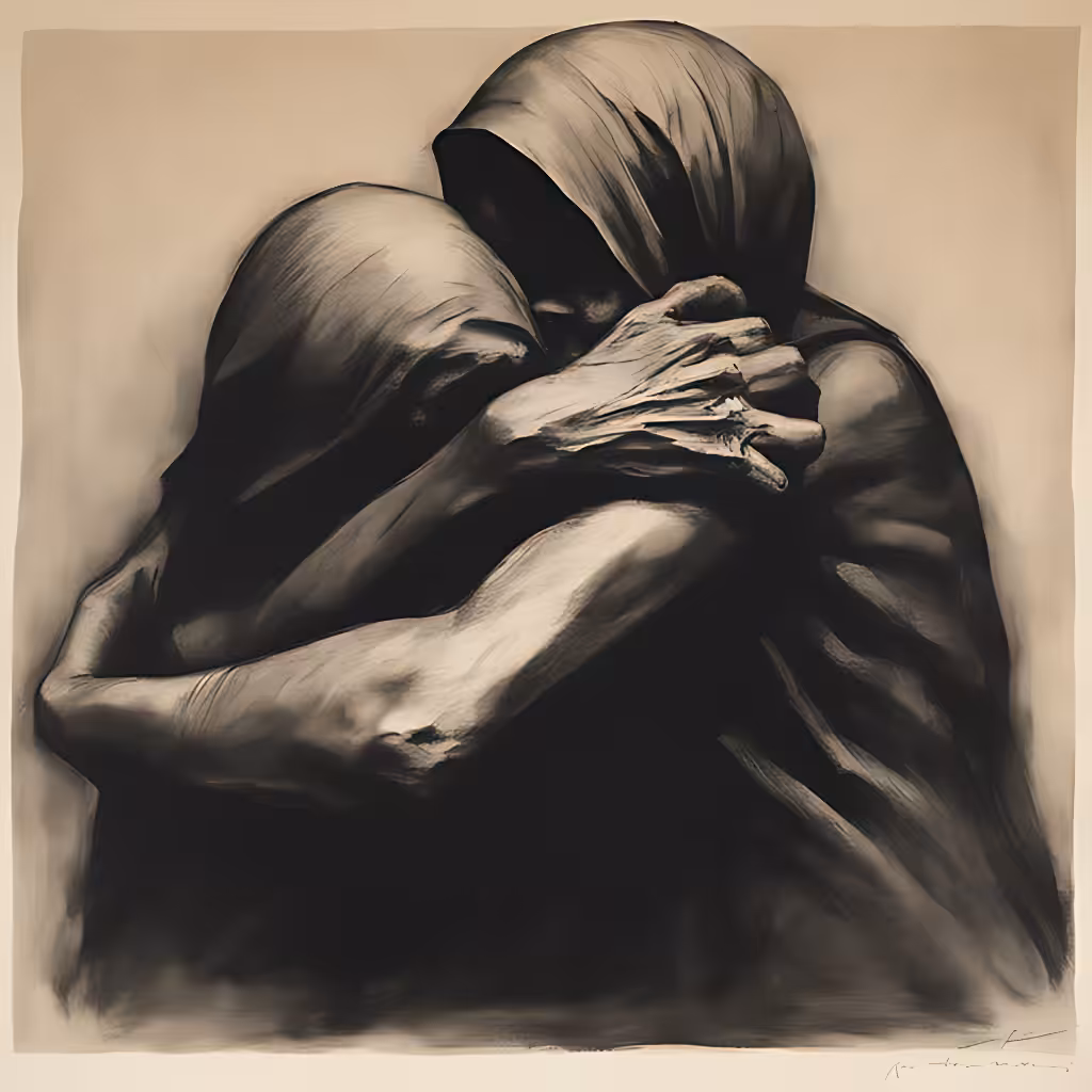 A Desperate Hug