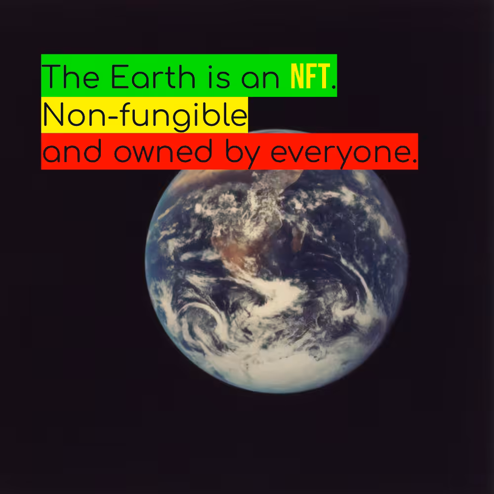 Earth is an NFT #3
