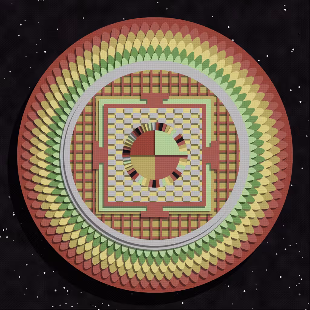 Paper Mandala #157