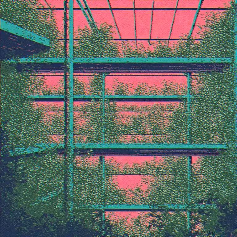 greenhouse dusk