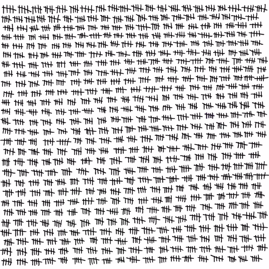 2685 Tally Marks
